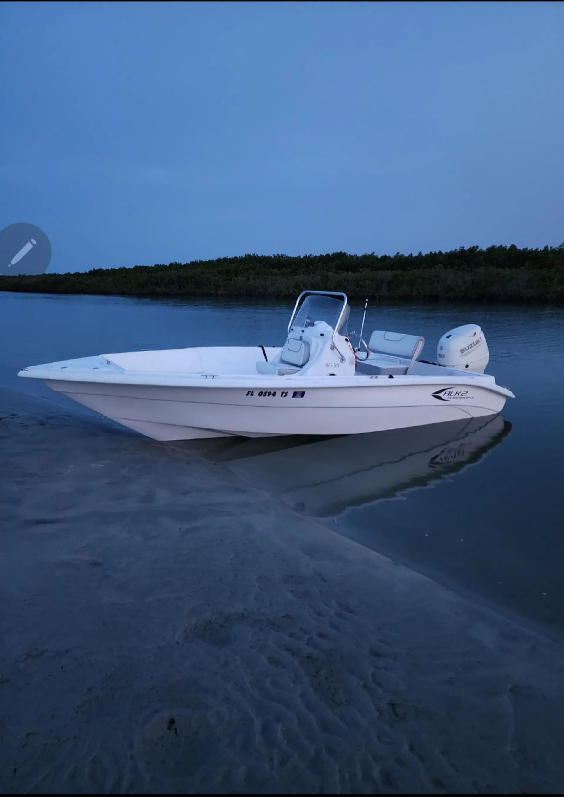 Fishing Center Console at Lake Monroe!