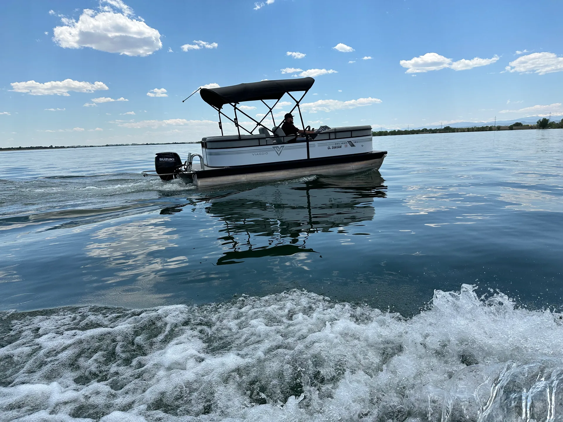 Pontoon Boat Viaggio Del Mar 18U Rental