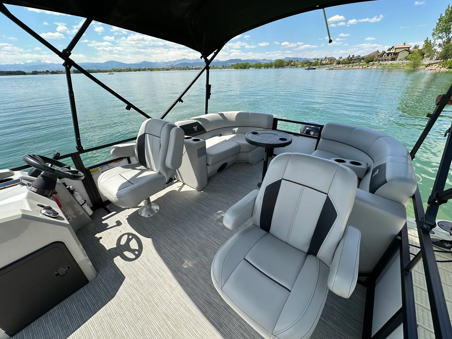 Pontoon Boat Viaggio Del Mar 18U Rental