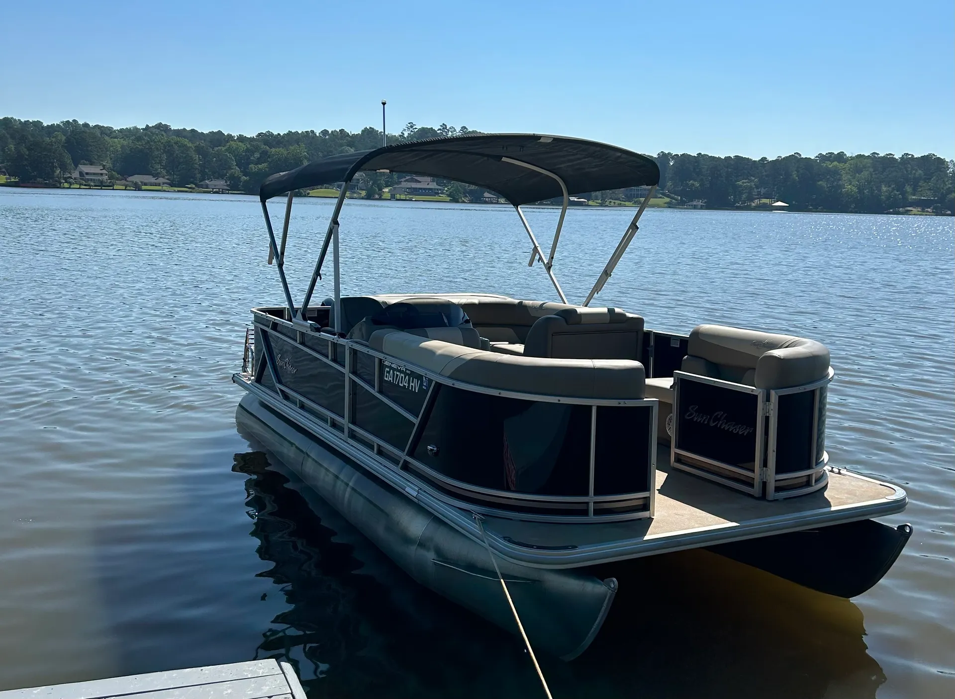 2021 20 Foot Sunchaser Pontoon Boat