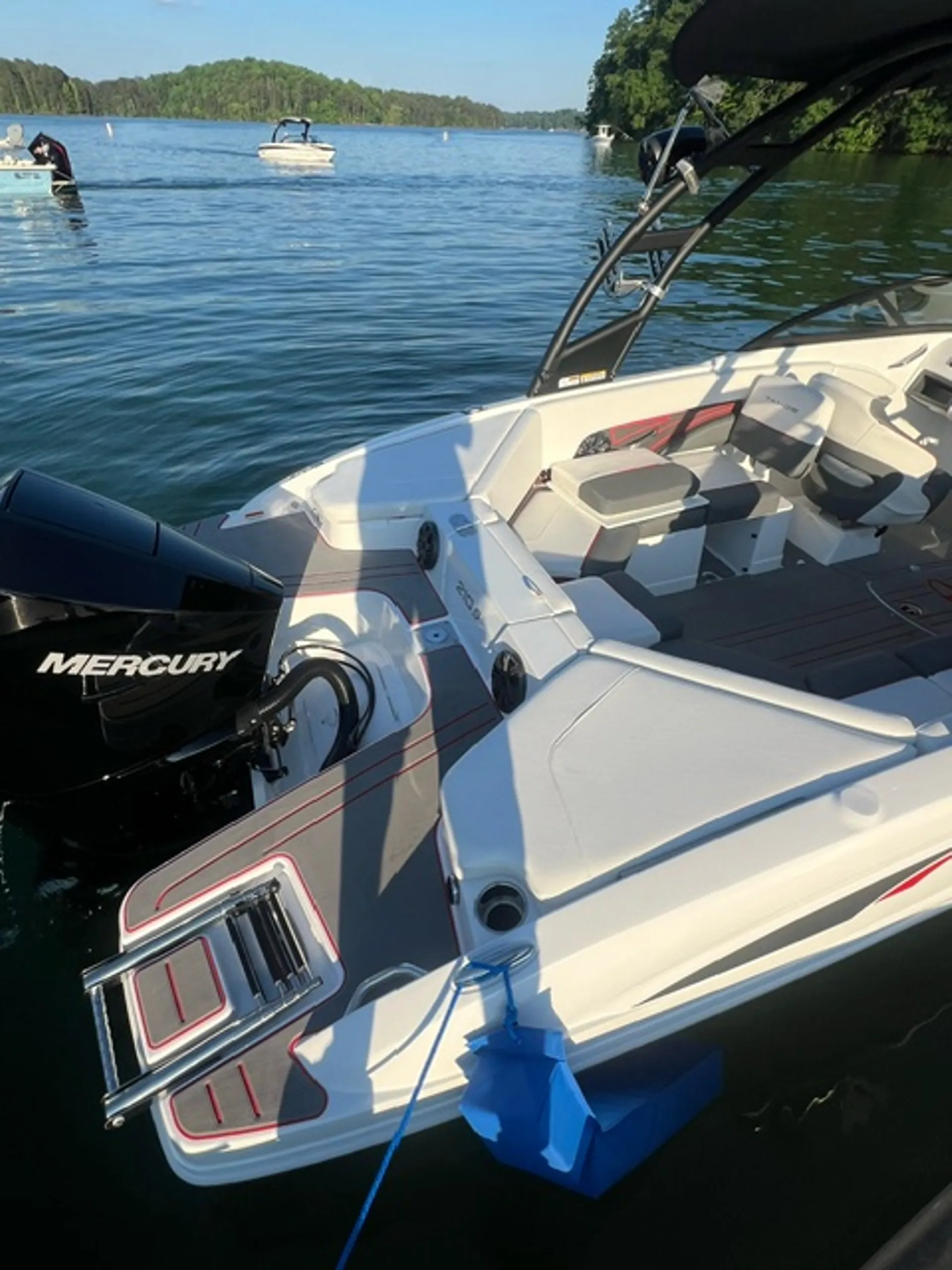 2024 Tahoe 210S for Lake Lanier, pickup at Charleston Park Boat Ramp