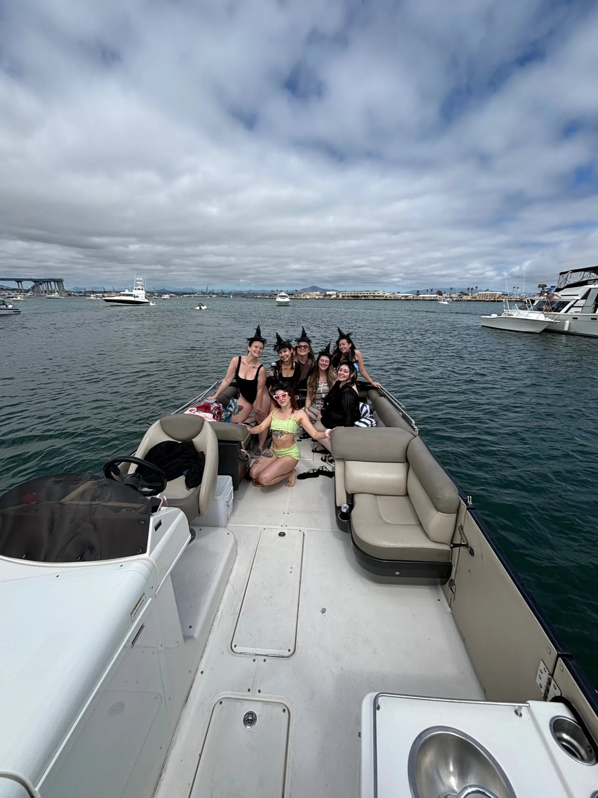 Its Party Time! Premium Double Decker on the Bay- Firetable, Waterslid