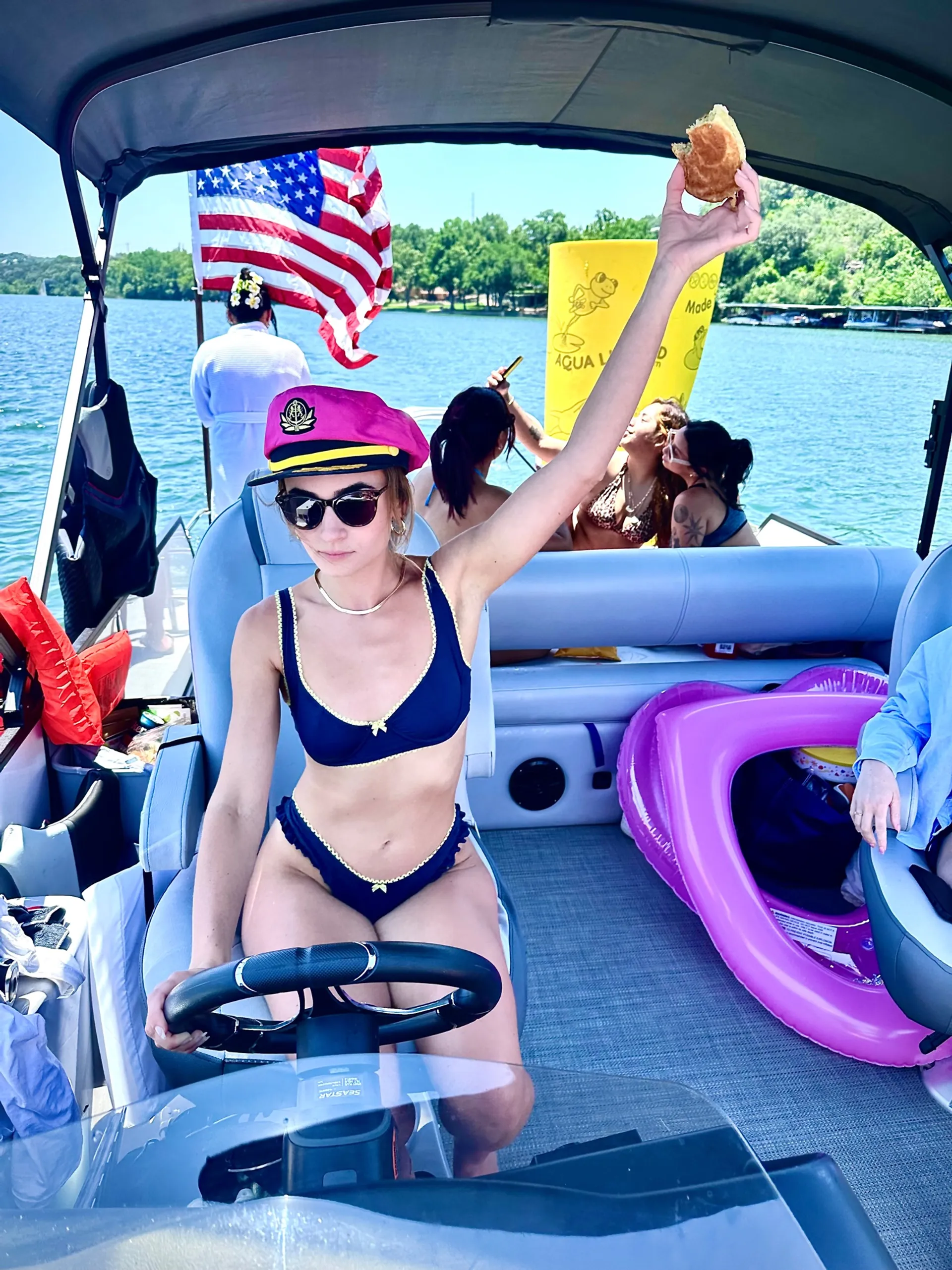 BEST BYOB PARTY BOAT. Free Lily Pad. Captained. On Lake Austin