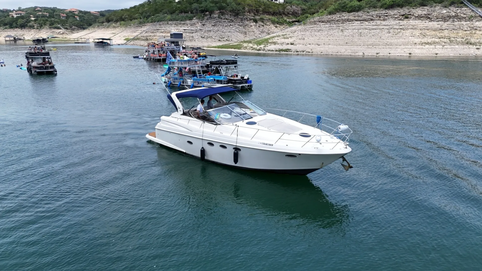 Regal Commodore Yacht for charter Lake Travis: Up to 20 Max