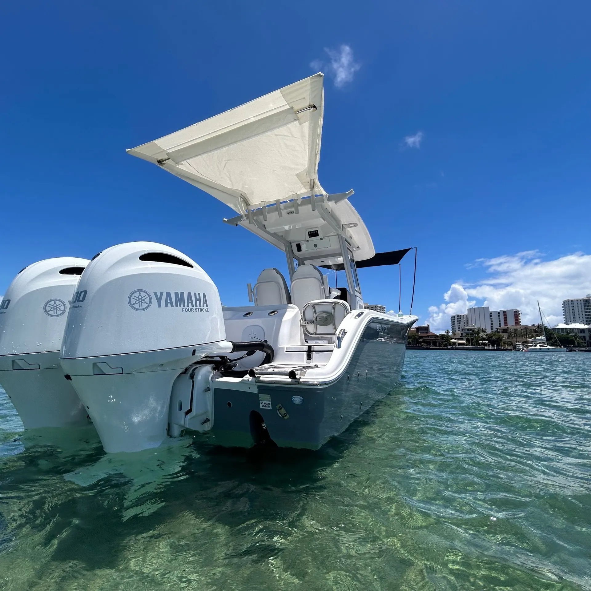 Sandbar, cruise or any occasion! Free gas and ice.