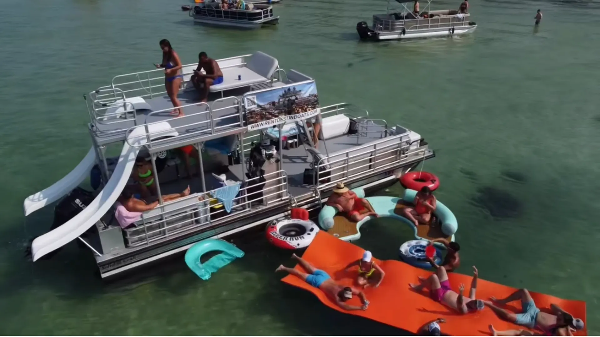 Solid Craft Boats, Inc. 30x10 Double Decker Pontoon boat in Fort Walton Beach, FL — photo 2