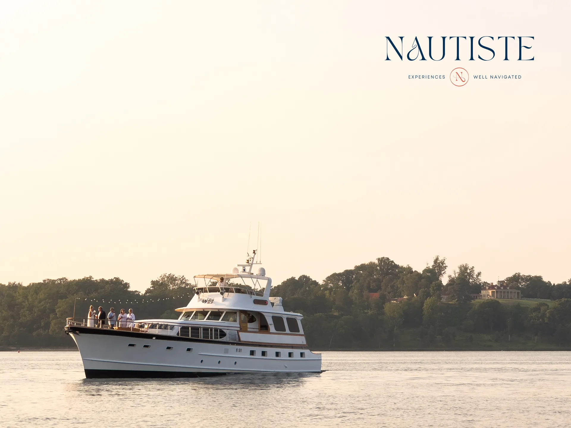 Cruise in Elegance Aboard Mid-Century Modern Motor Yacht, Patriot