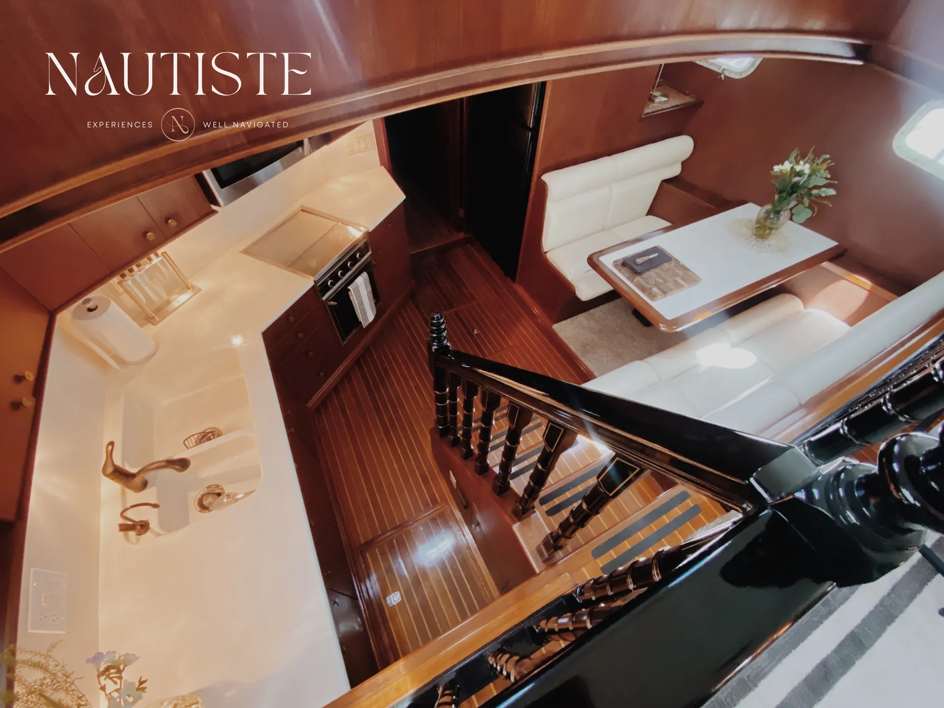 Cruise in Elegance Aboard Mid-Century Modern Motor Yacht, Patriot