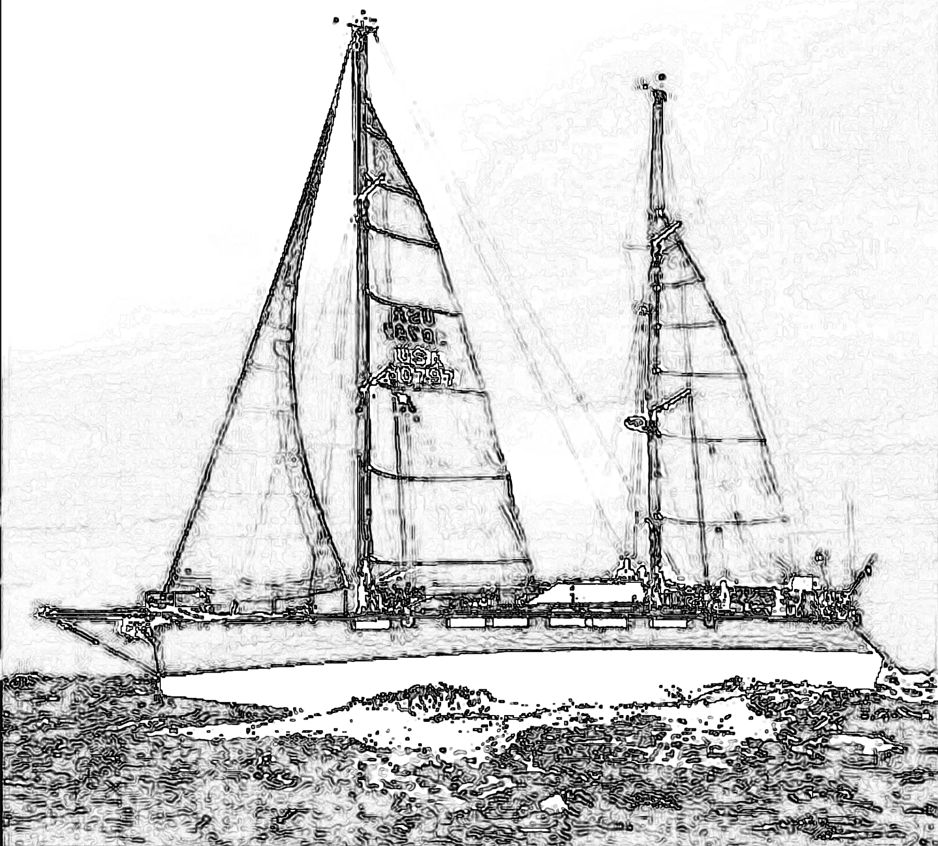 Day Sailing in New England is the best on our  sailing yacht ARTEMIS