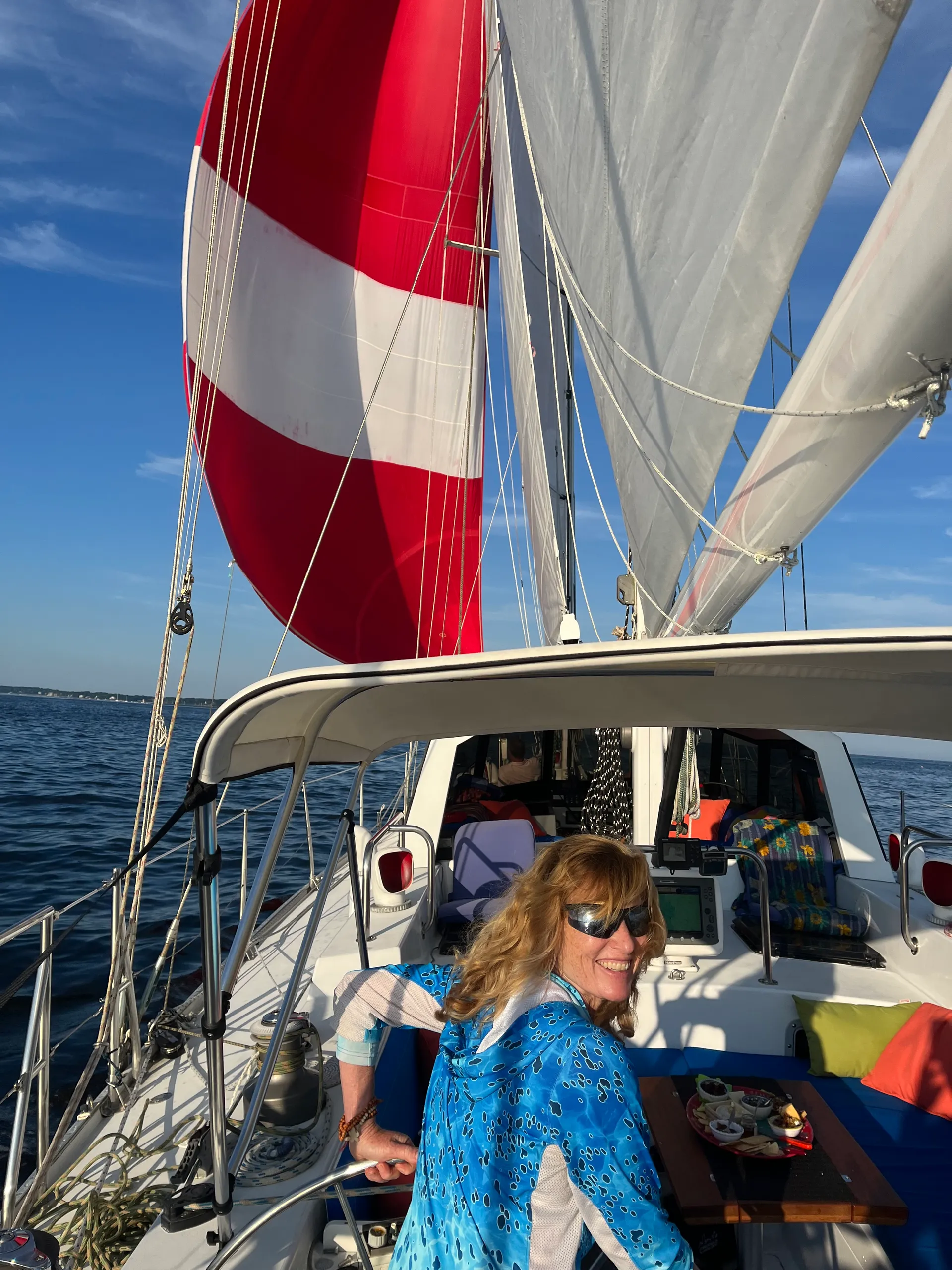 Day Sailing in New England is the best on our  sailing yacht ARTEMIS