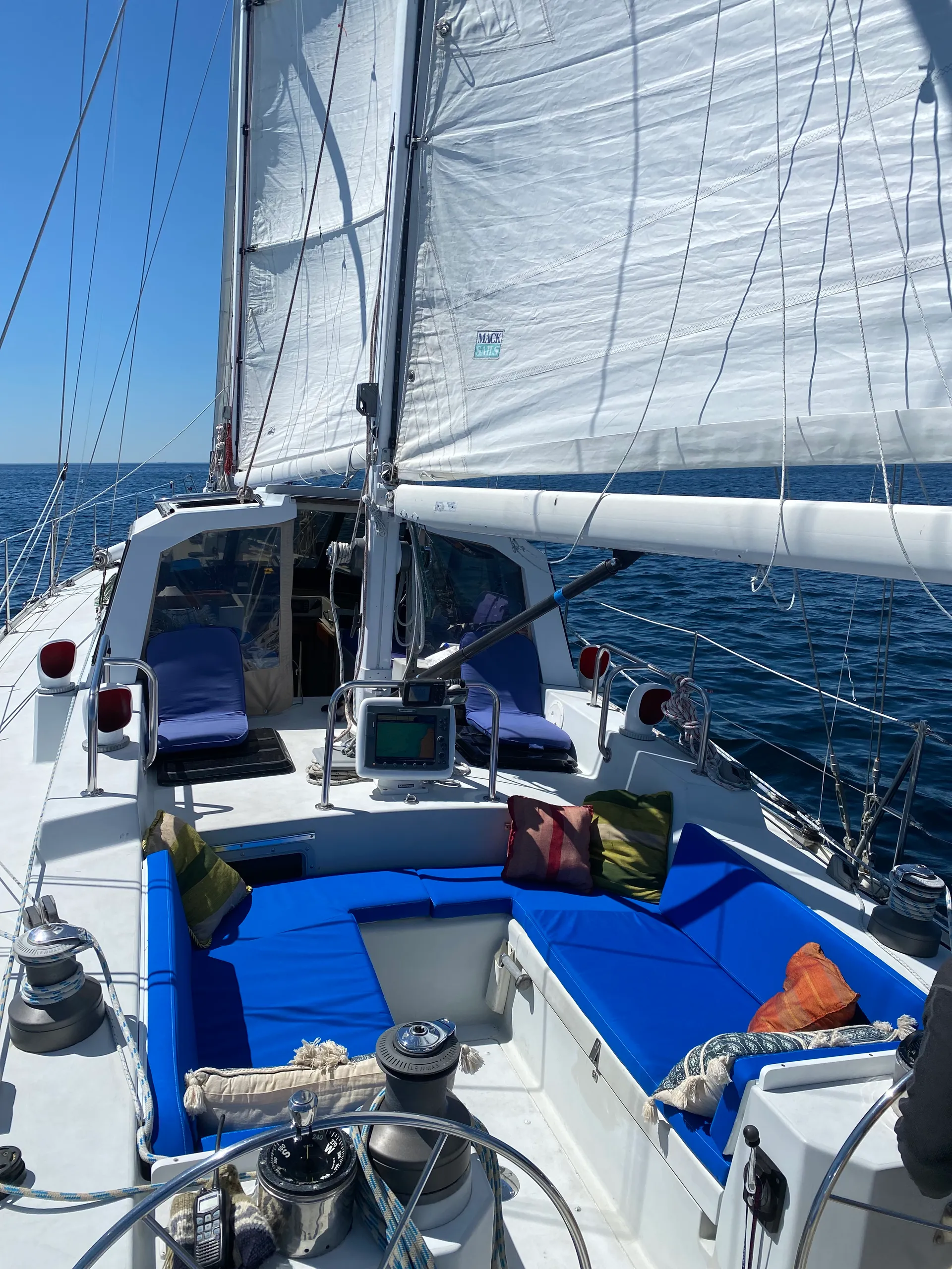 Day Sailing in New England is the best on our  sailing yacht ARTEMIS