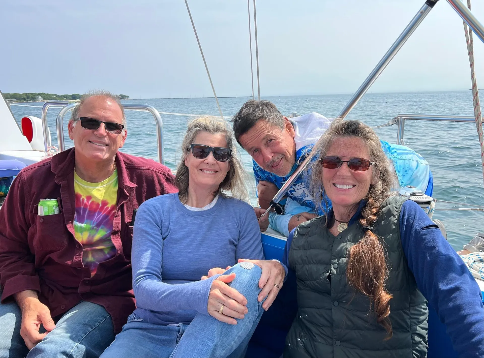 Day Sailing in New England is the best on our  sailing yacht ARTEMIS
