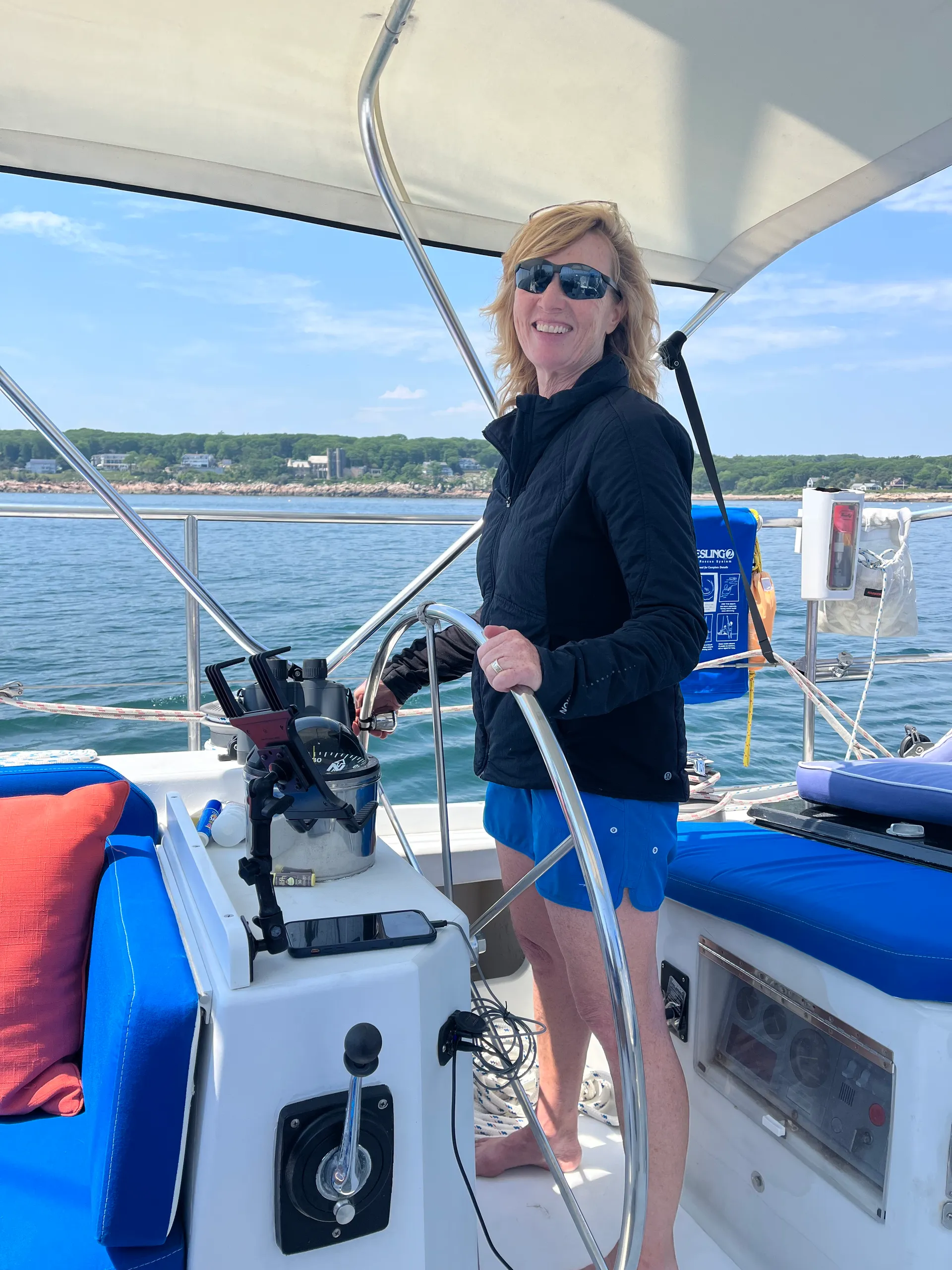 Day Sailing in New England is the best on our  sailing yacht ARTEMIS