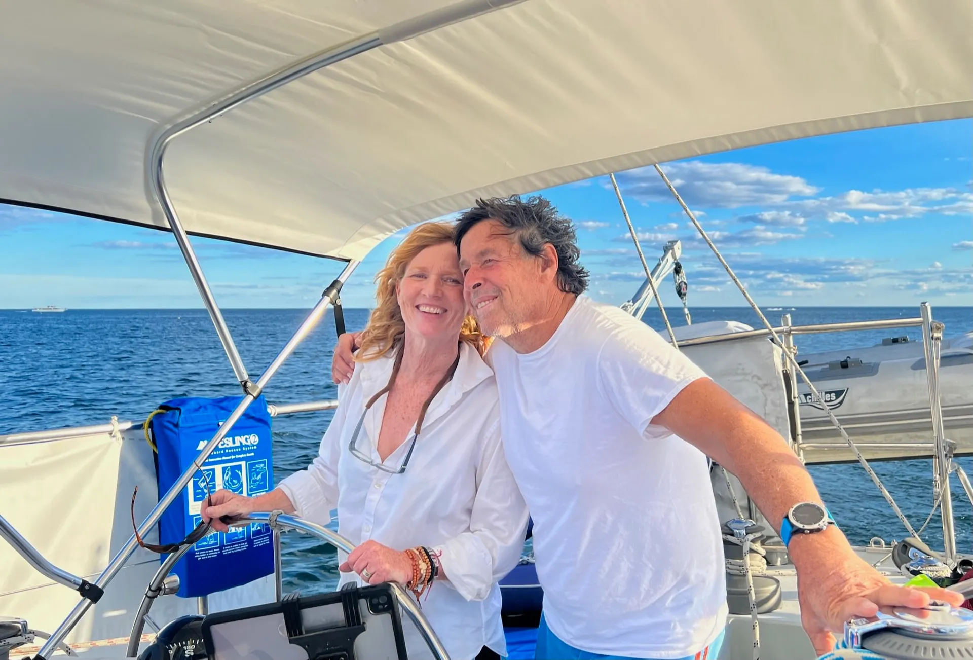 Day Sailing in New England is the best on our  sailing yacht ARTEMIS