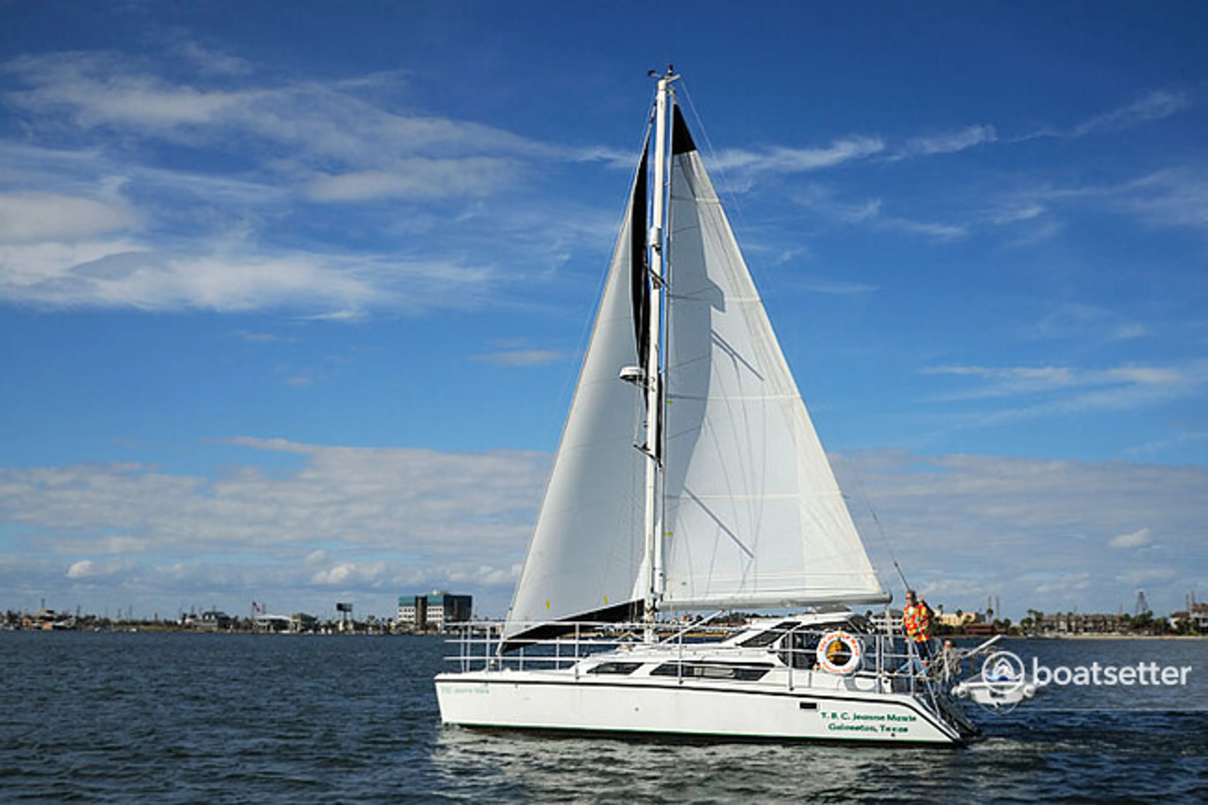 catamaran cruise galveston