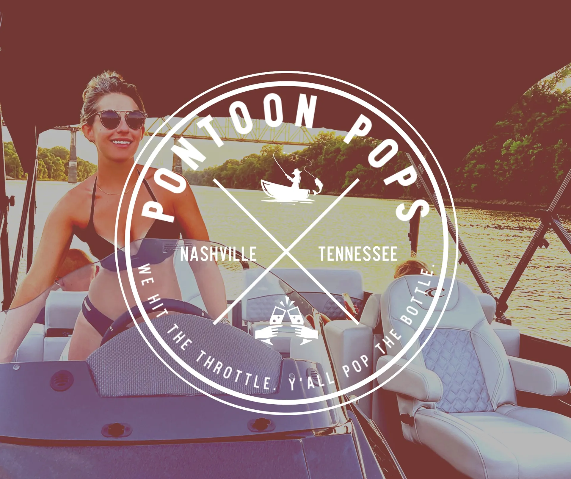 "Pontoon Pops" Luxury Tritoon!!