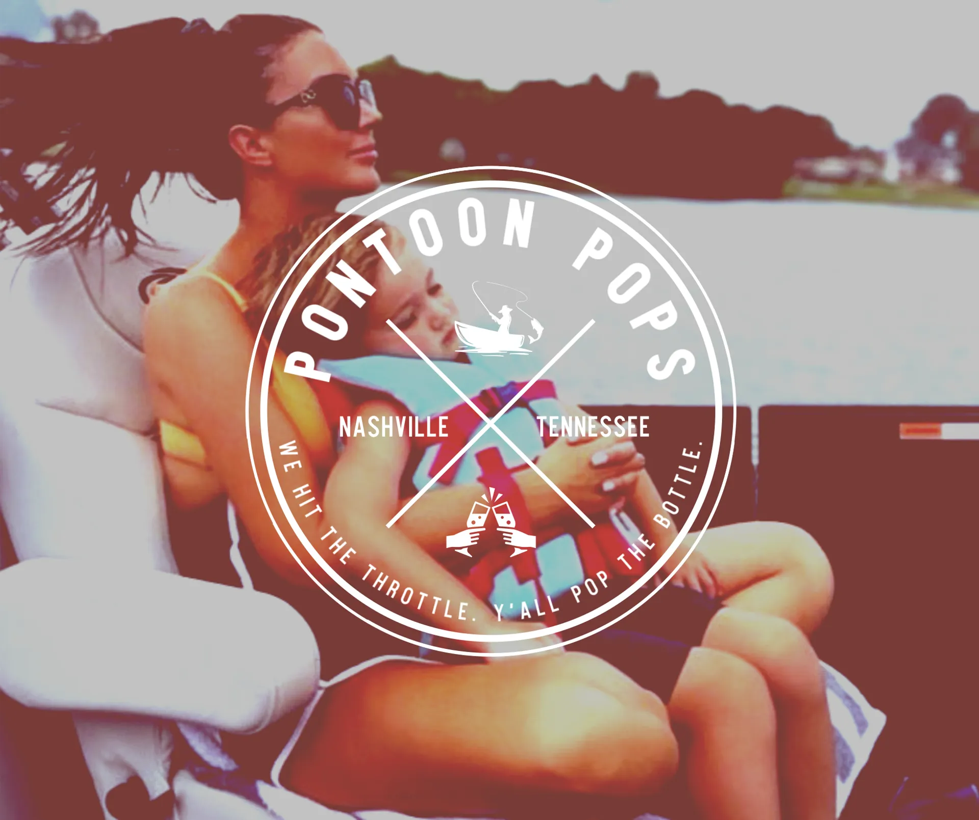 "Pontoon Pops" Luxury Tritoon!!