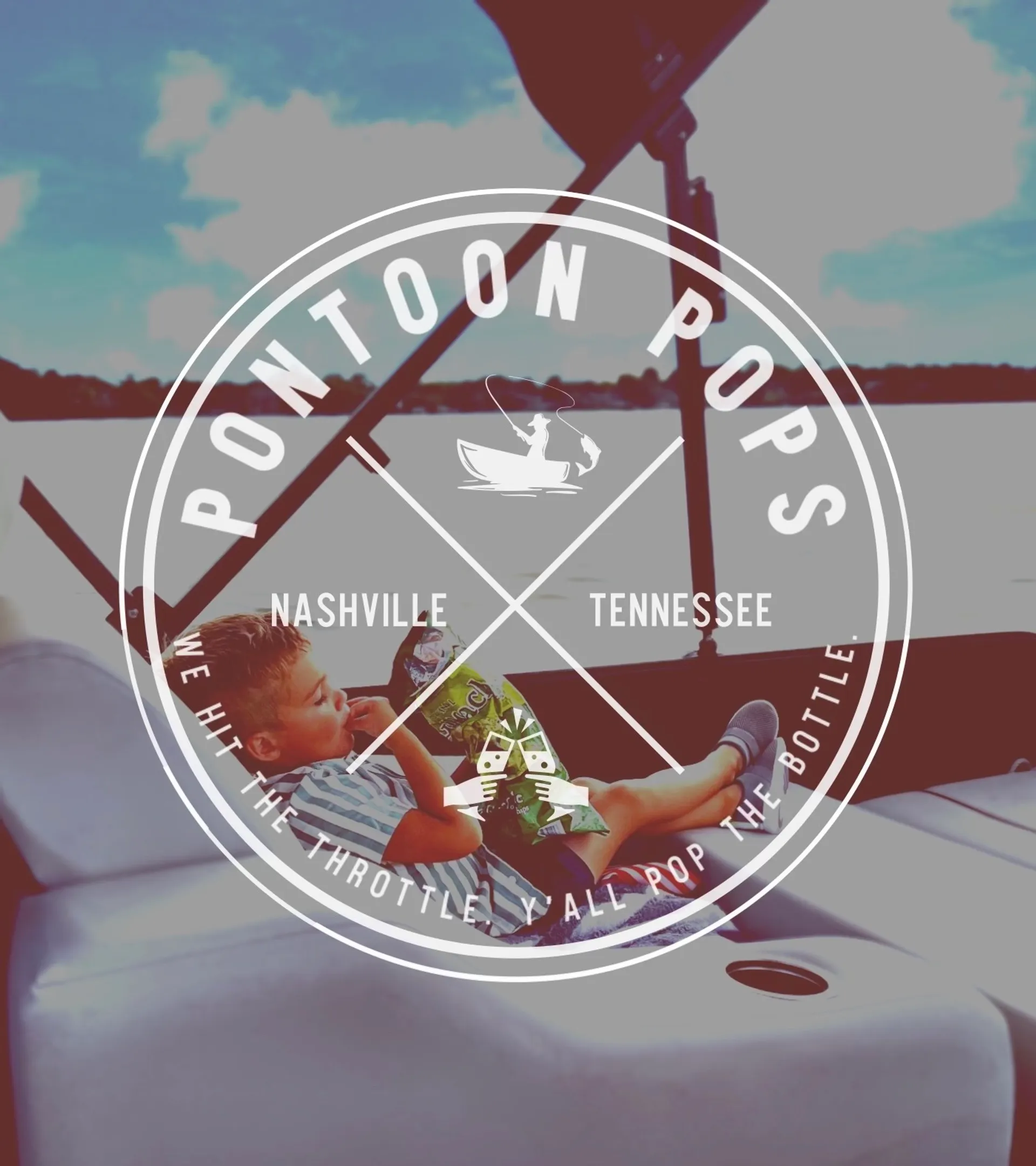 "Pontoon Pops" Luxury Tritoon!!