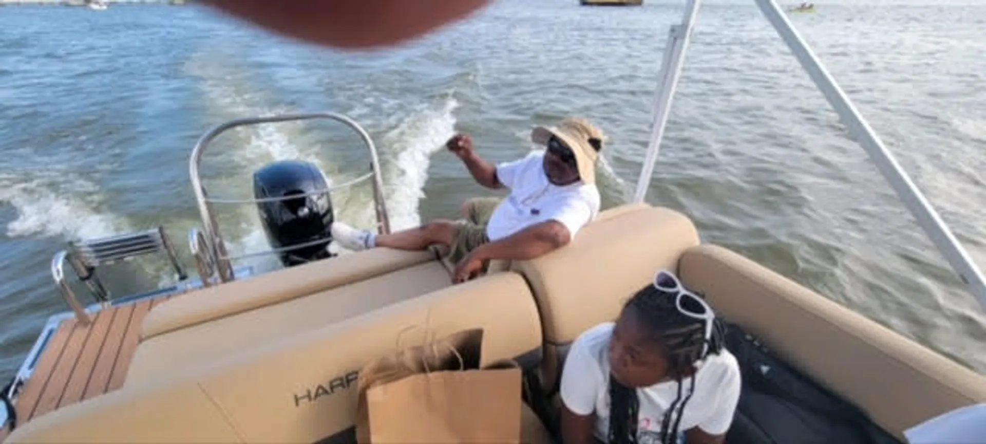 The Play Station - Washington DC 23 Foot Pontoon (lights, cooler, etc)