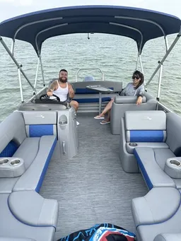 New 11 Person Pontoon for Partying, Tubing, or Relaxing! Gas Included!