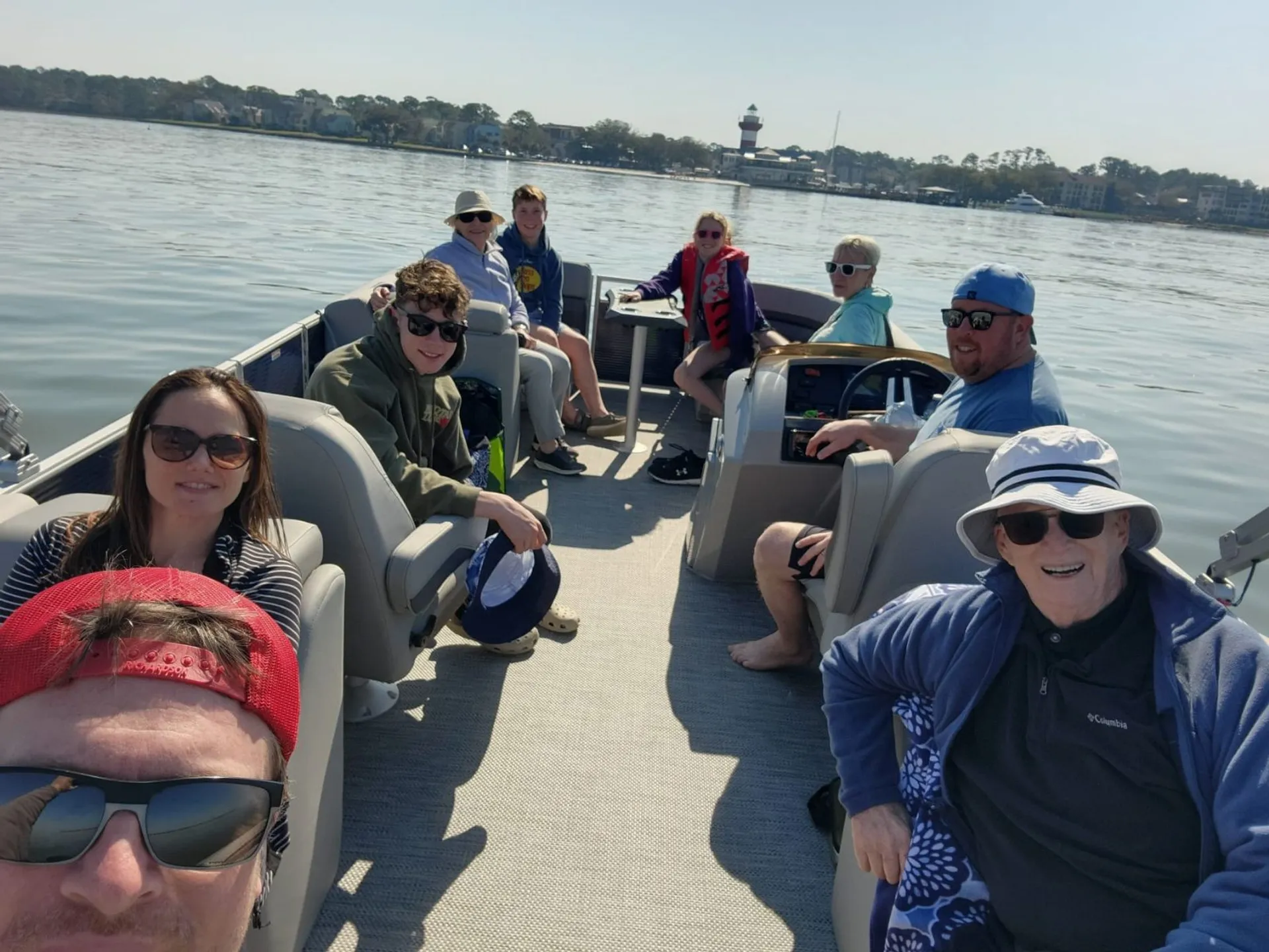 Luxury Bennington 22-Foot Pontoon: Winner of Best of Hilton Head