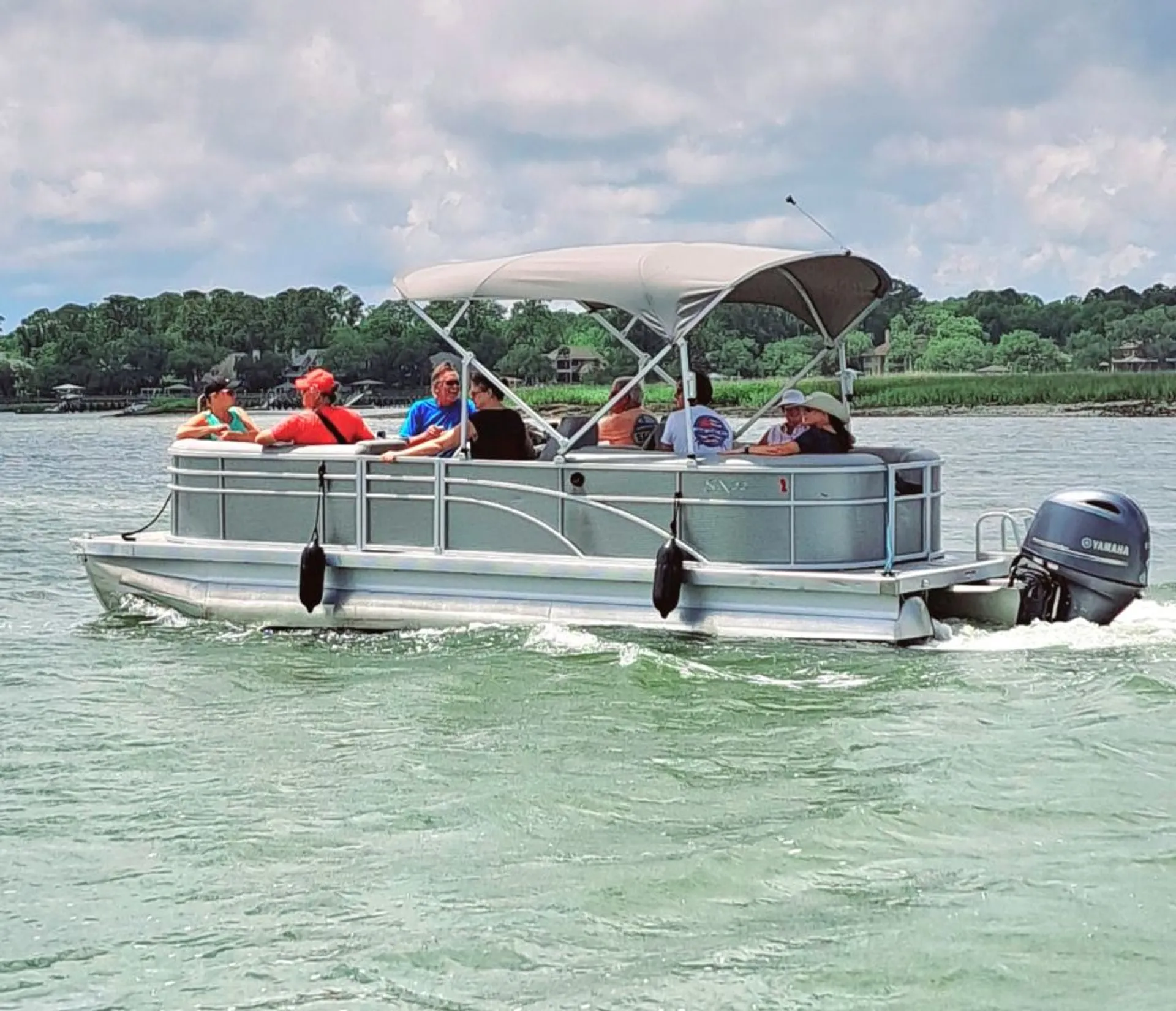 Luxury Bennington 22-Foot Pontoon: Winner of Best of Hilton Head