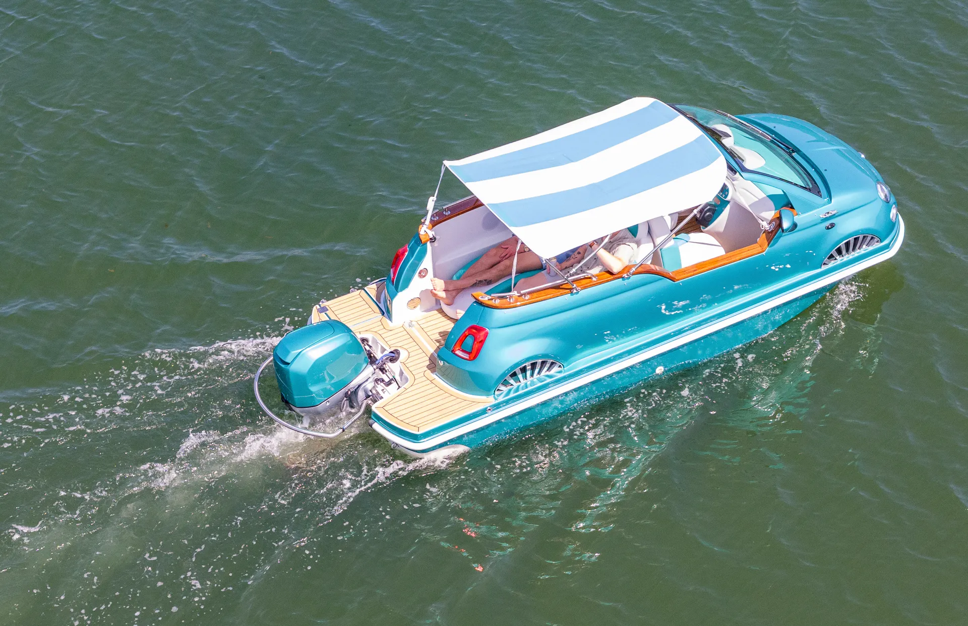 Fiat Motor Limited Edition Fiat 500 Car Boat in Sag Harbor, NY — photo 10