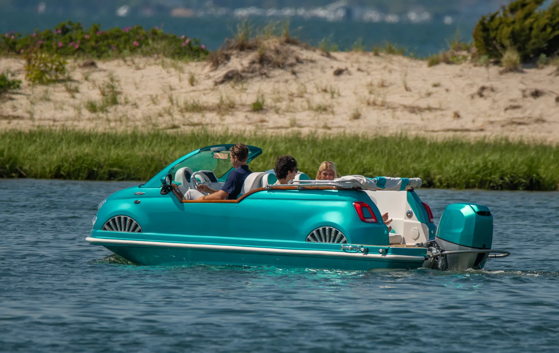 Fiat Motor Limited Edition Fiat 500 Car Boat in Sag Harbor, NY — photo 9