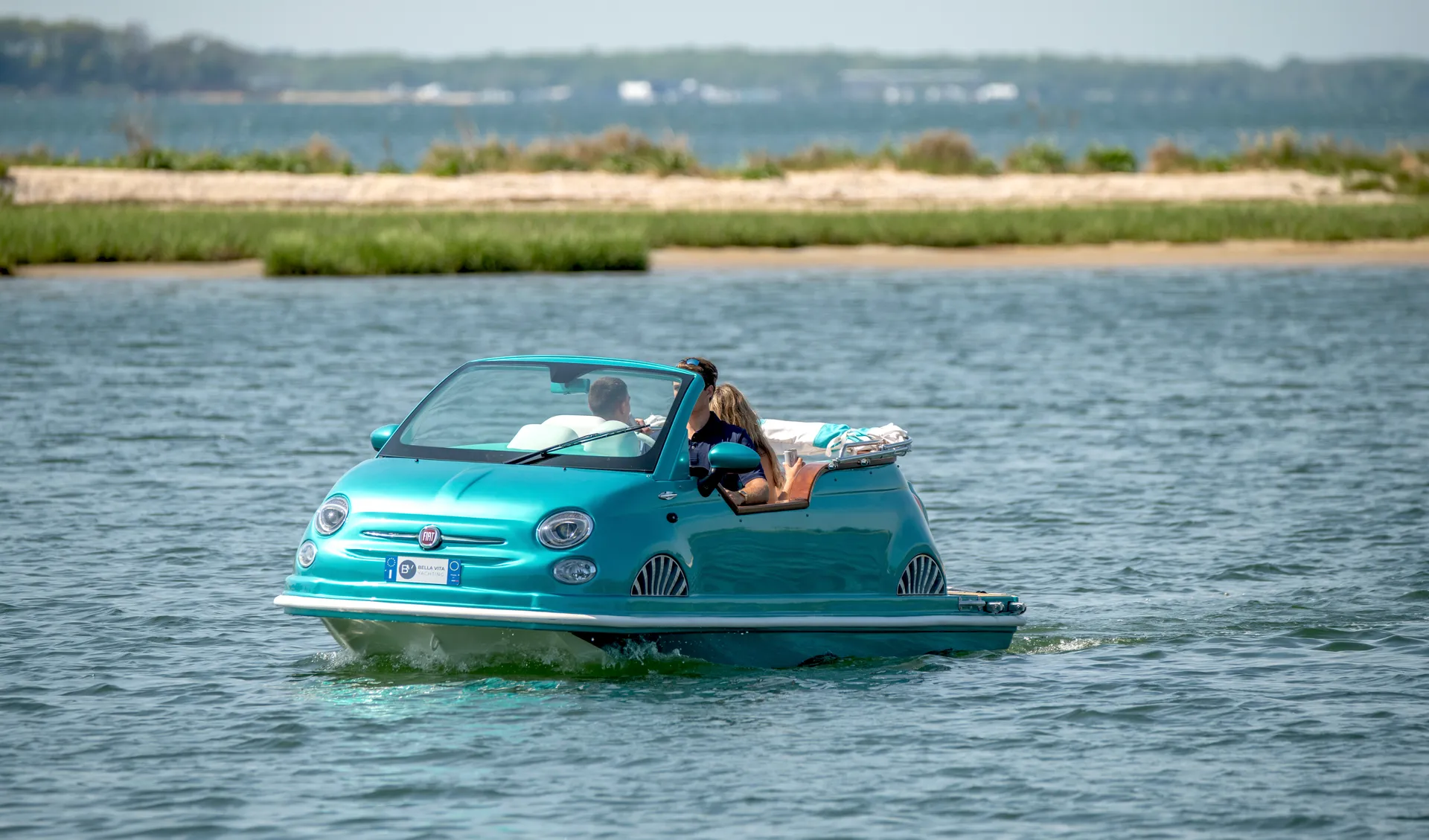 Fiat Motor Limited Edition Fiat 500 Car Boat in Sag Harbor, NY — photo 8