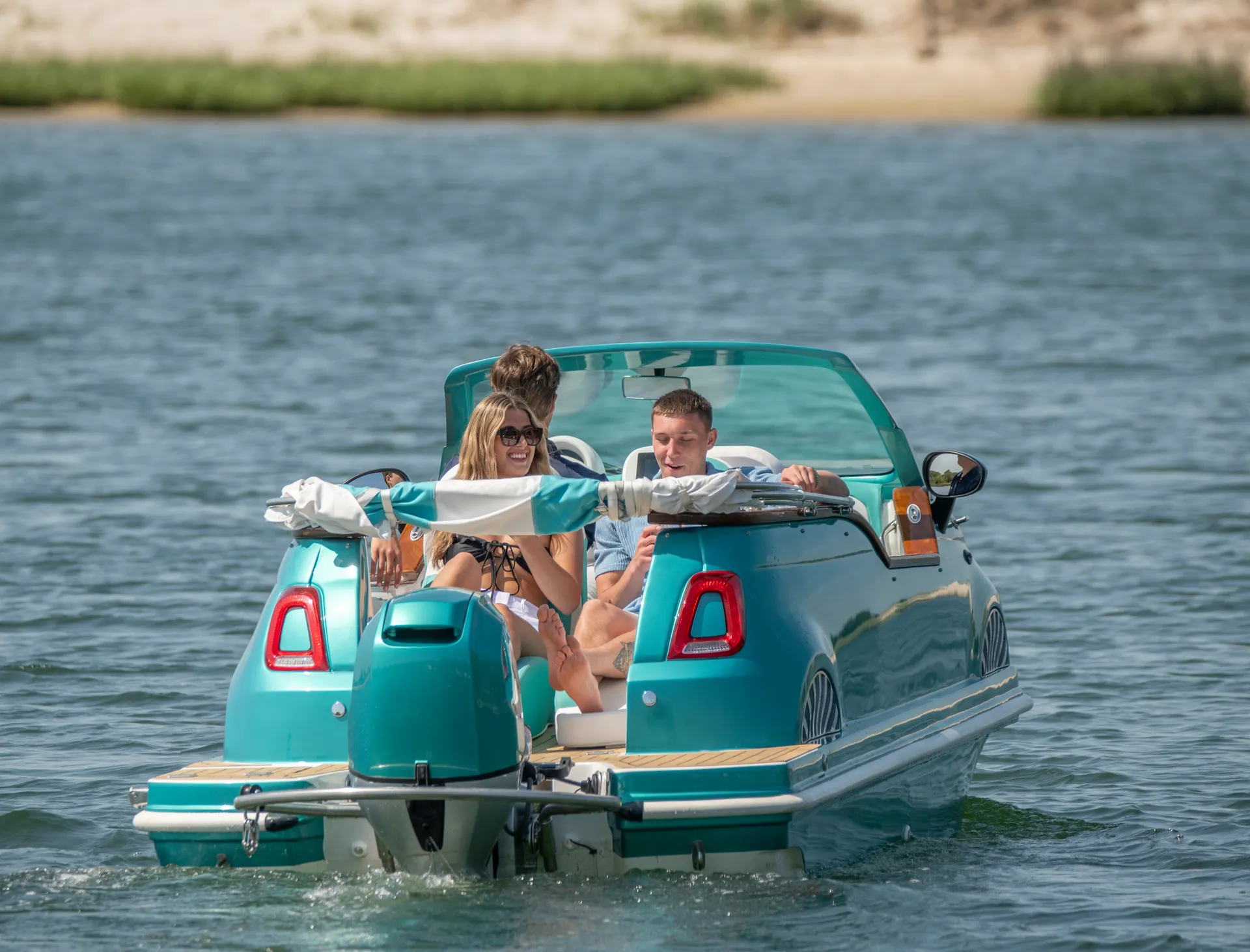Fiat Motor Limited Edition Fiat 500 Car Boat in Sag Harbor, NY — photo 3