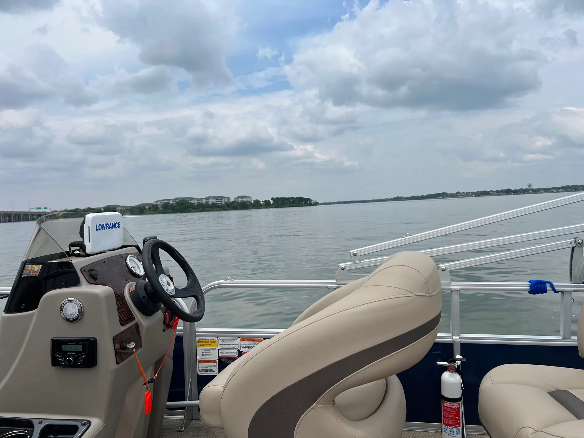 Have fun today on Lake Ray Hubbard!