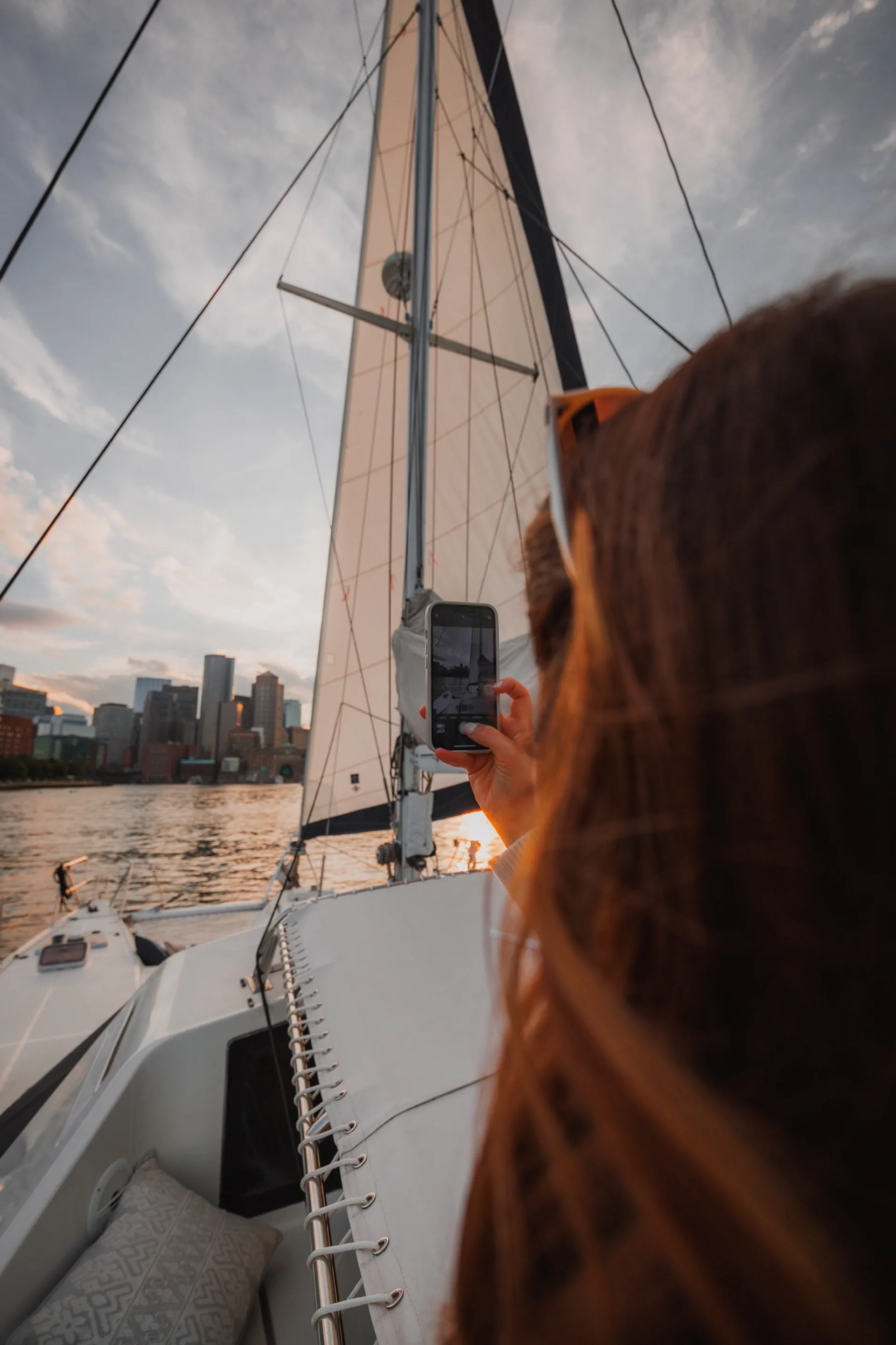 Private Luxury Catamaran Charter | 6 Guests | Boston Harbor