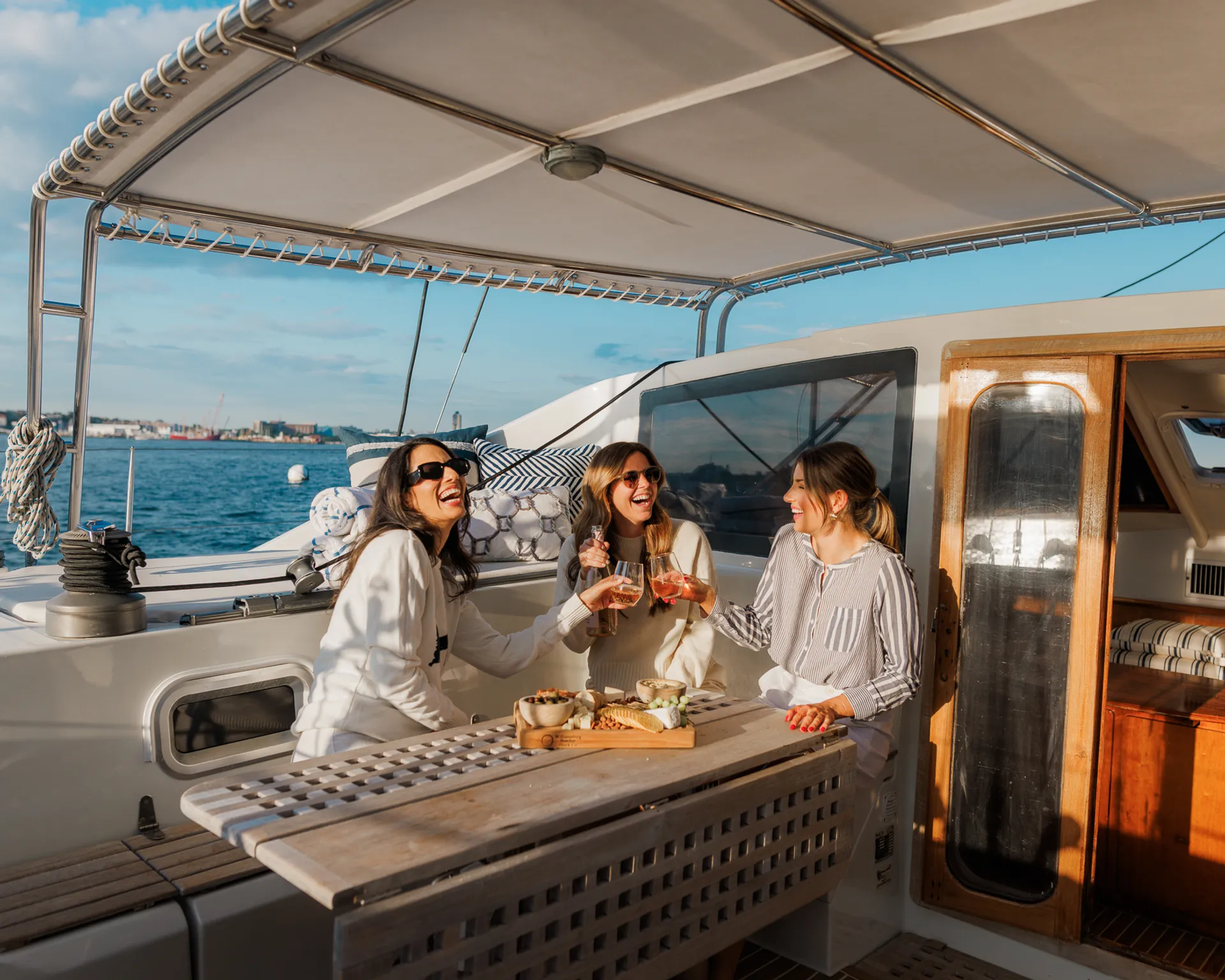 Private Luxury Catamaran Charter | 6 Guests | Boston Harbor