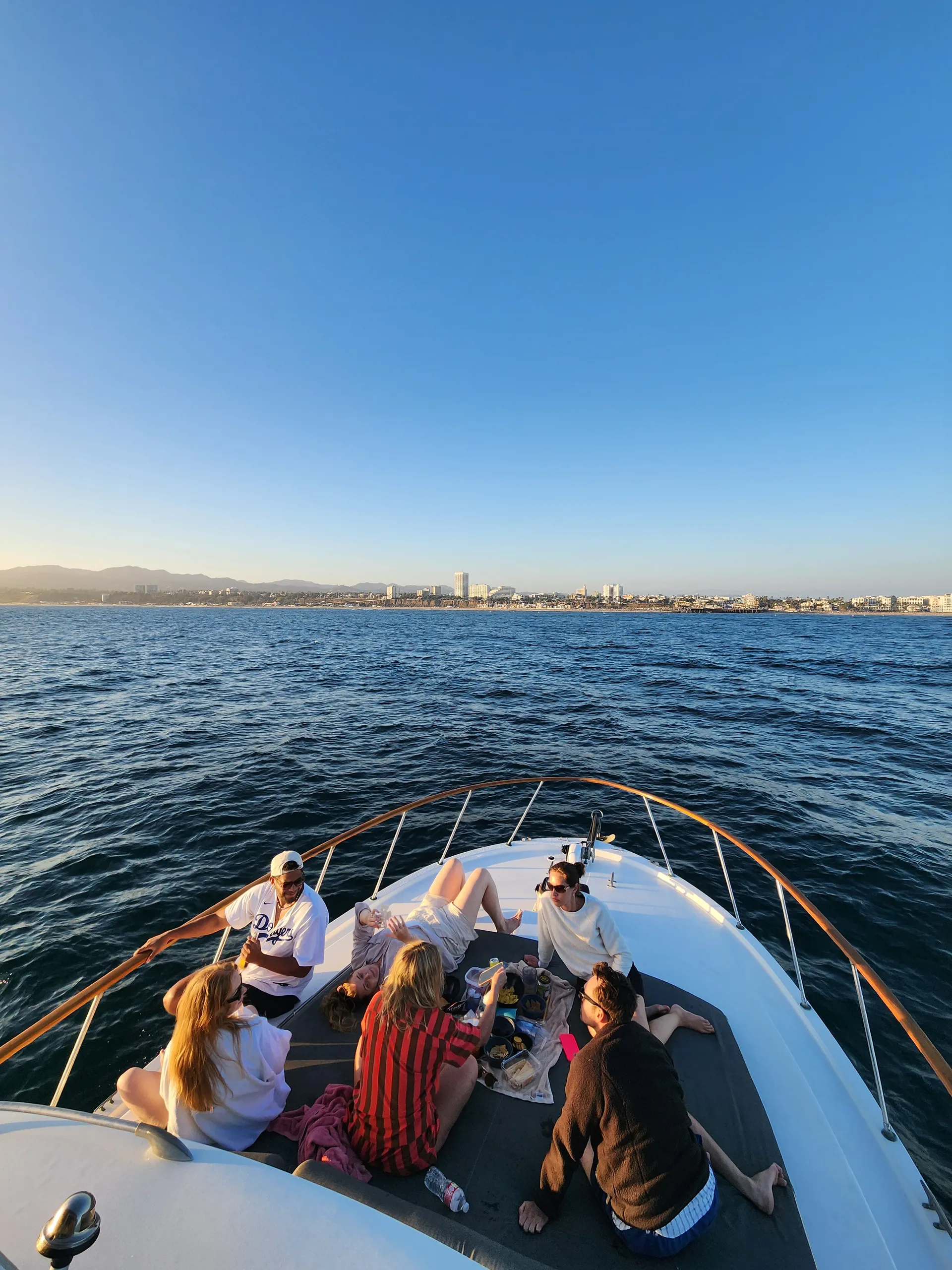 🌊 BEST VALUE ☀️ Huge Bow Cushion! Classic 50ft Motor Yacht ⚓️