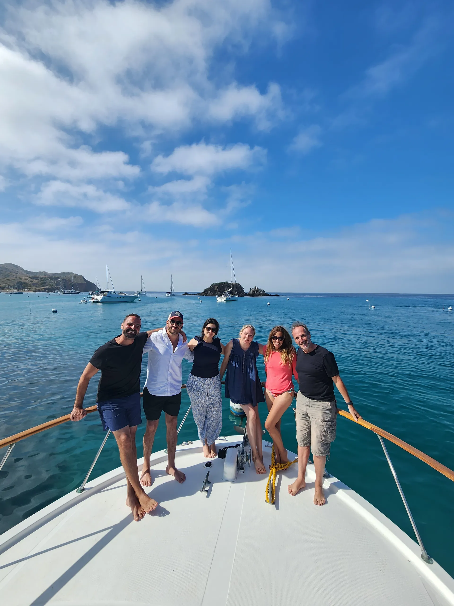 🌊 BEST VALUE ☀️ Huge Bow Cushion! Classic 50ft Motor Yacht ⚓️