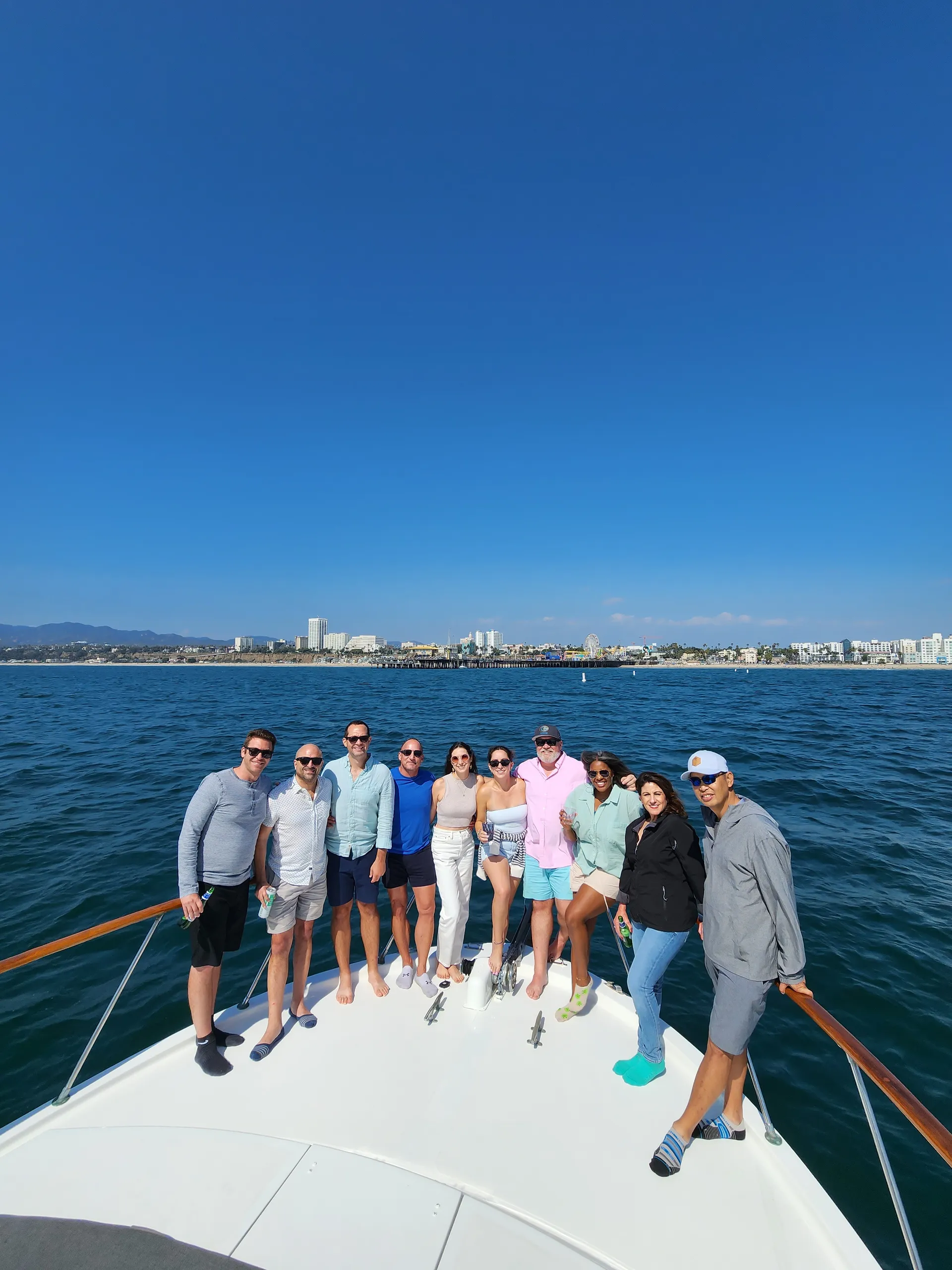 🌊 BEST VALUE ☀️ Huge Bow Cushion! Classic 50ft Motor Yacht ⚓️