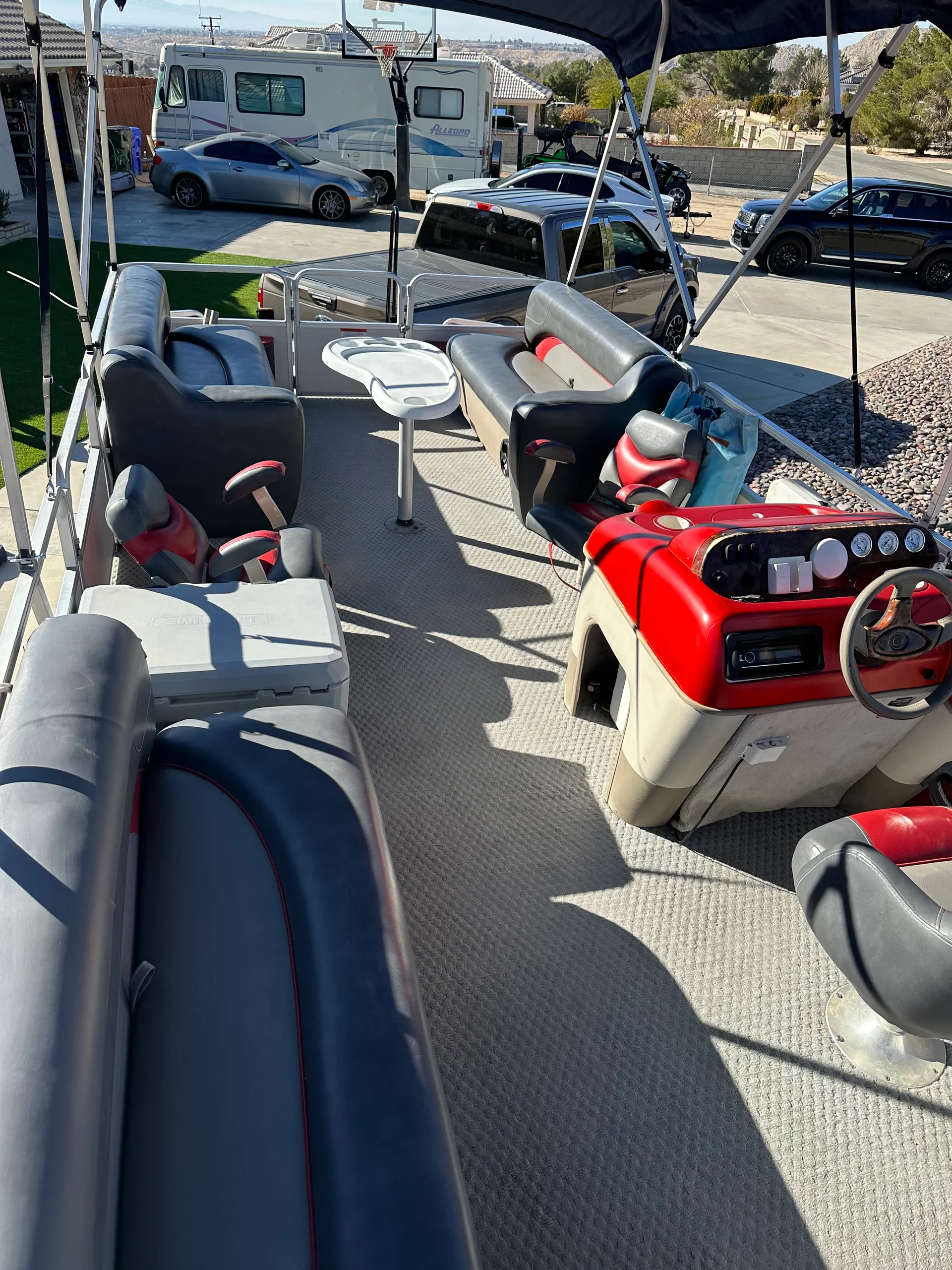 Pontoon Party Barge ( Rent 4 days get 3 free)