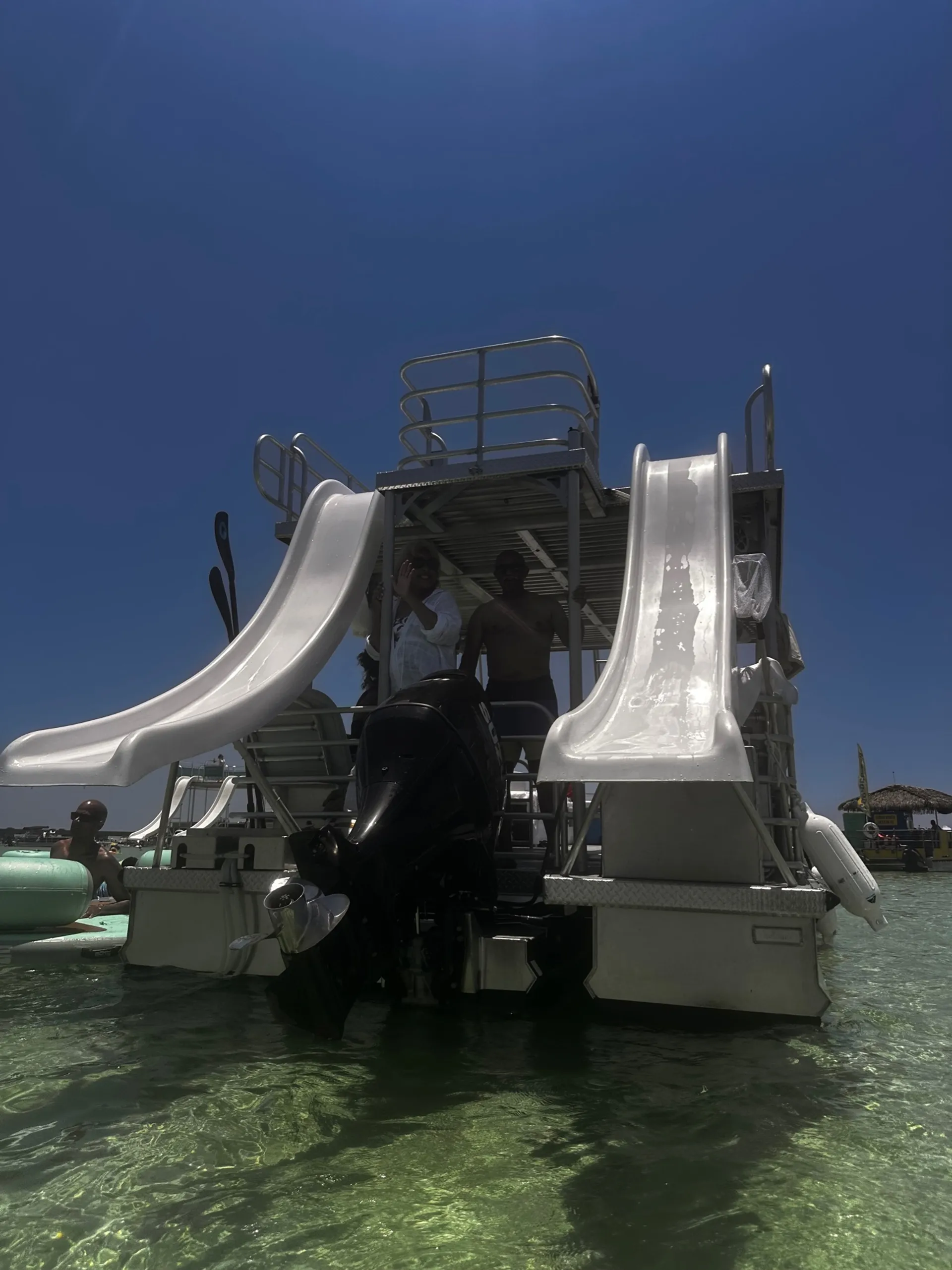 30’ X 10’ Double Decker Tritoon! Crab Island/Destin