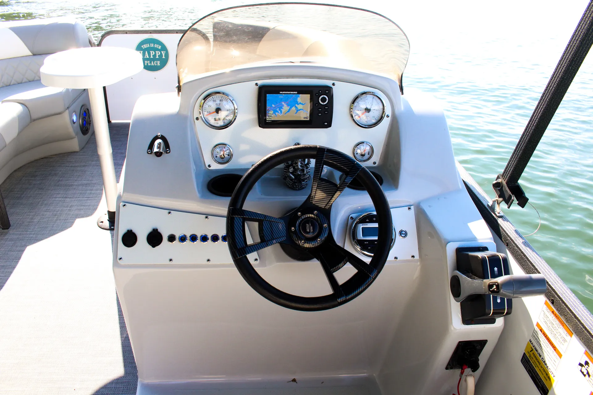 Brand New Premium Luxury Pontoon Boat on Lake Lanier