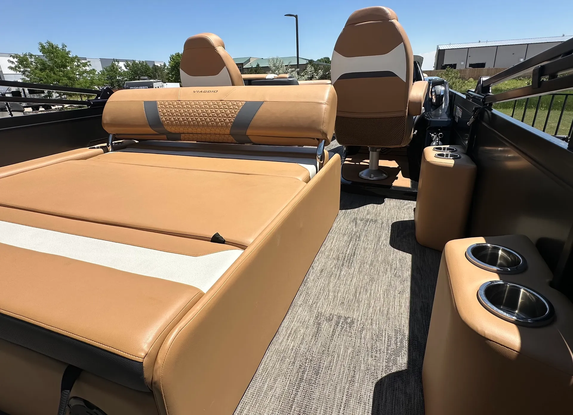 Tritoon Boat • On-The-Water Rental at Boyd Lake or Take-And-Go