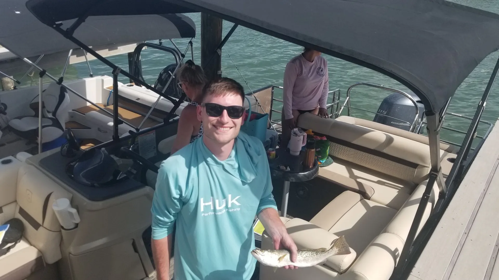 Newer 22 foot luxury pontoon 