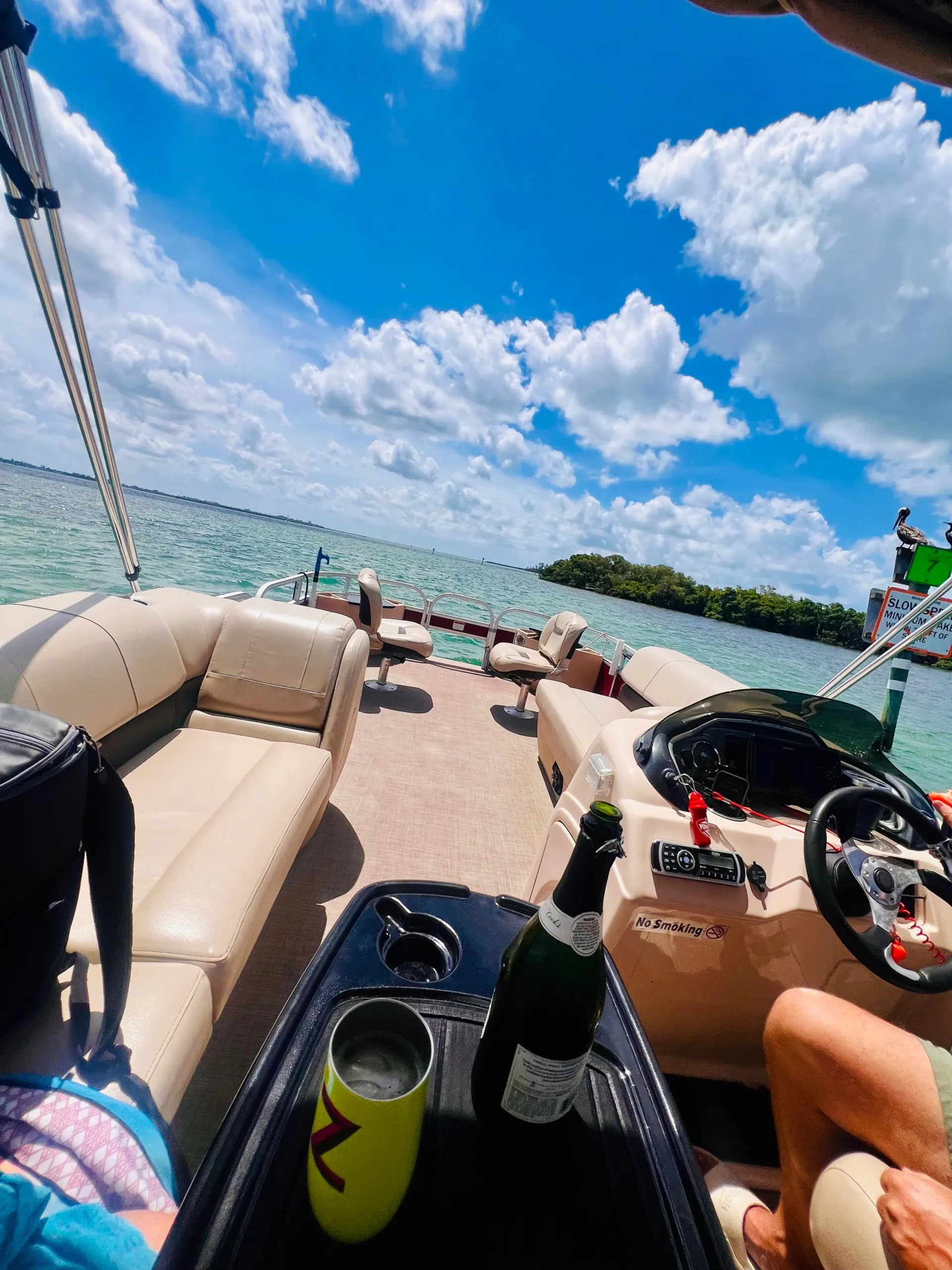 Large Pontoon Boat In Bradenton Manatee