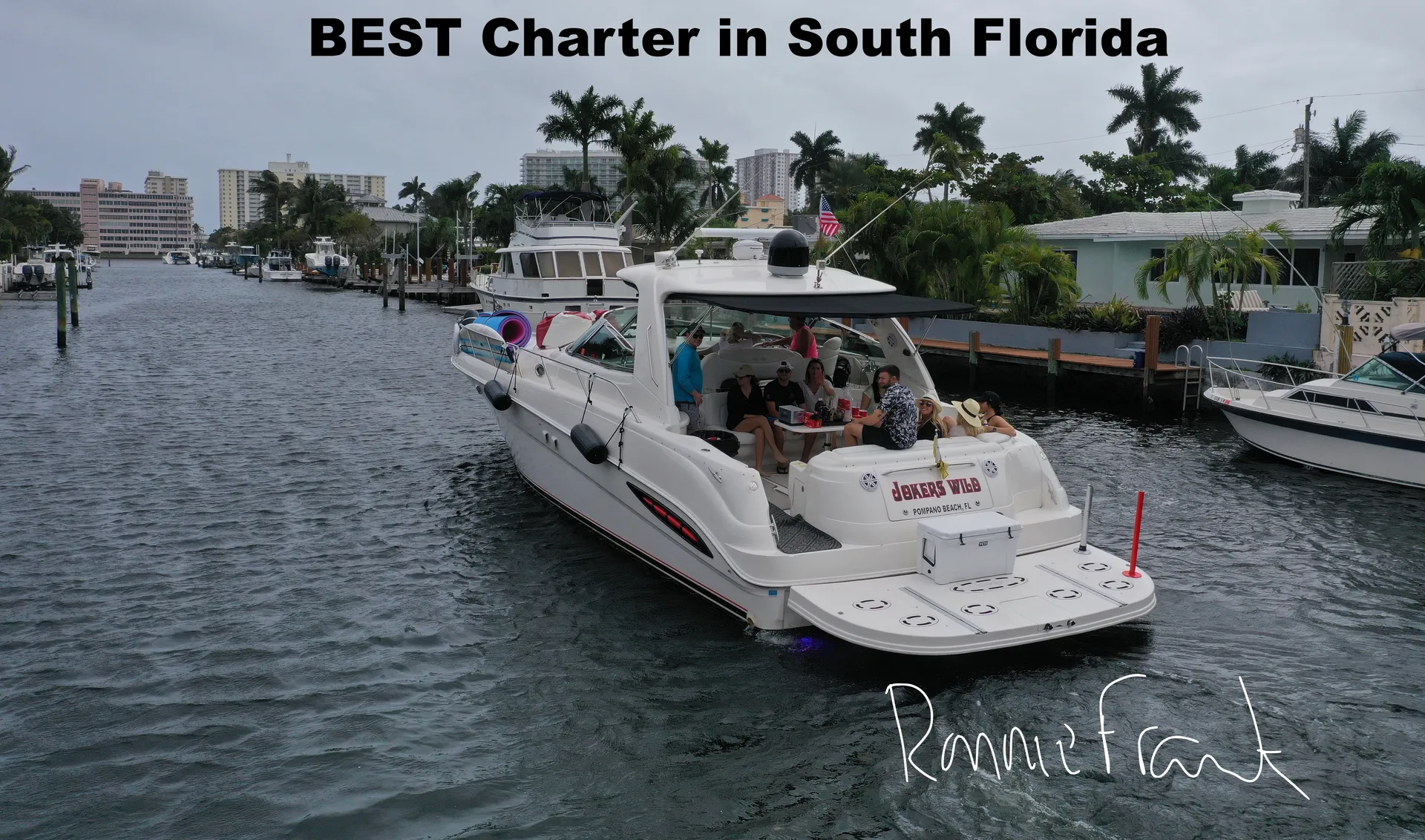 51’ custom yacht Voted best charter in south Florida  (Jokers Wild) 