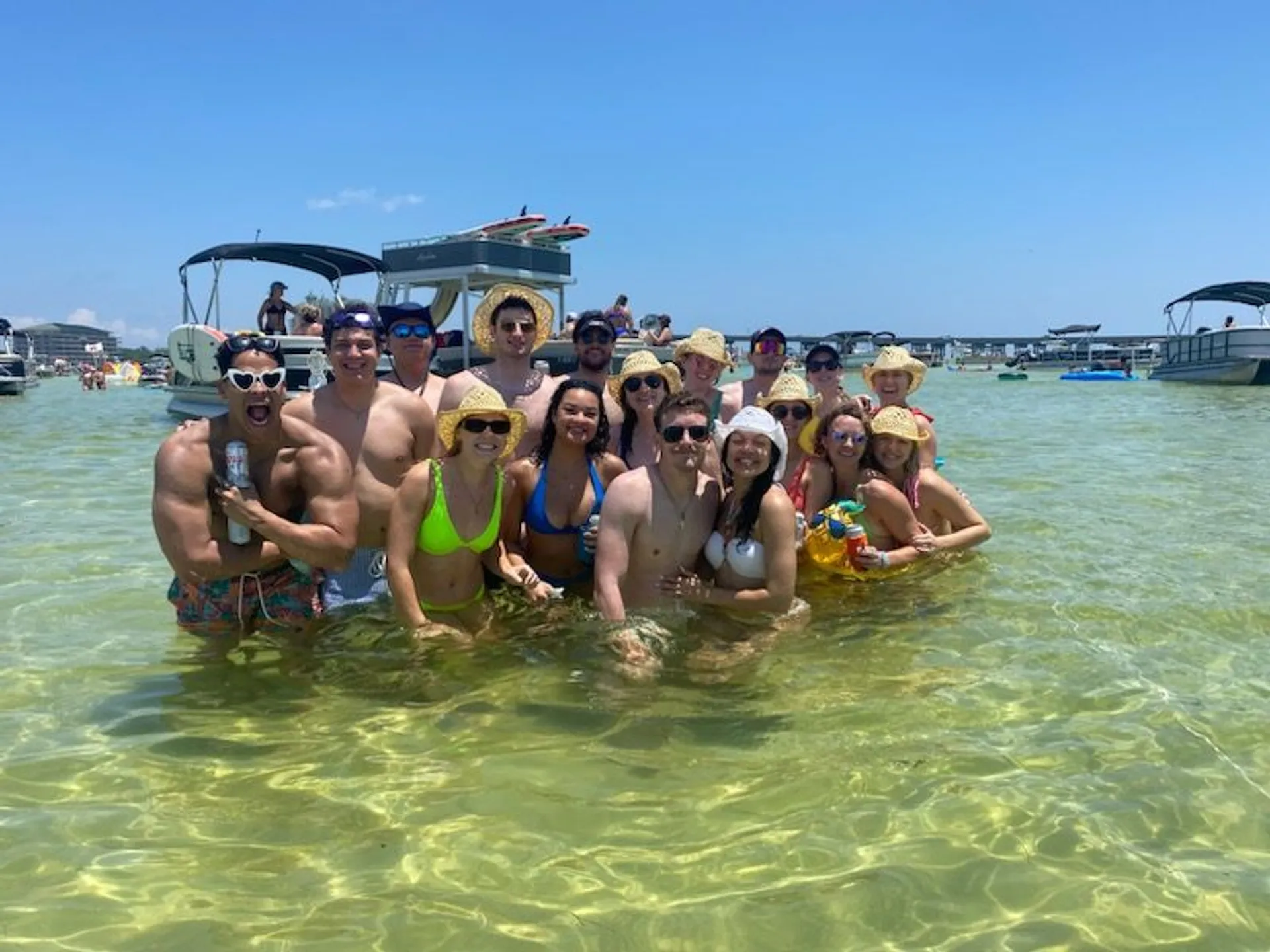 Pontoon Party!! For all gatherings (Paddleboard,Lily Pad, Inflatables)