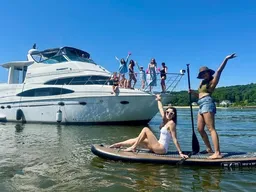 50' Yacht, 12 Guests, All Inclusive, Watersports, fuel, BBQ boat photo