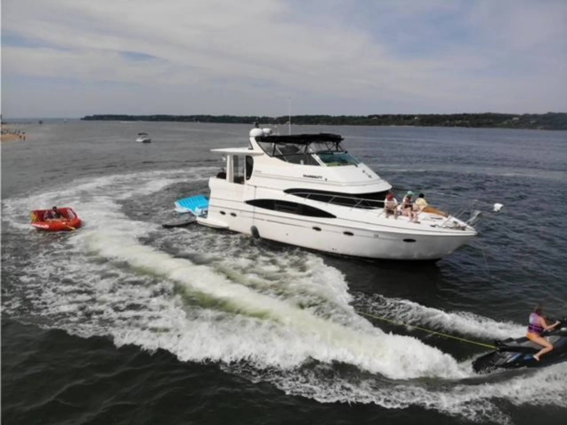 50' Yacht, 12 Guests, All Inclusive, Watersports, fuel, BBQ