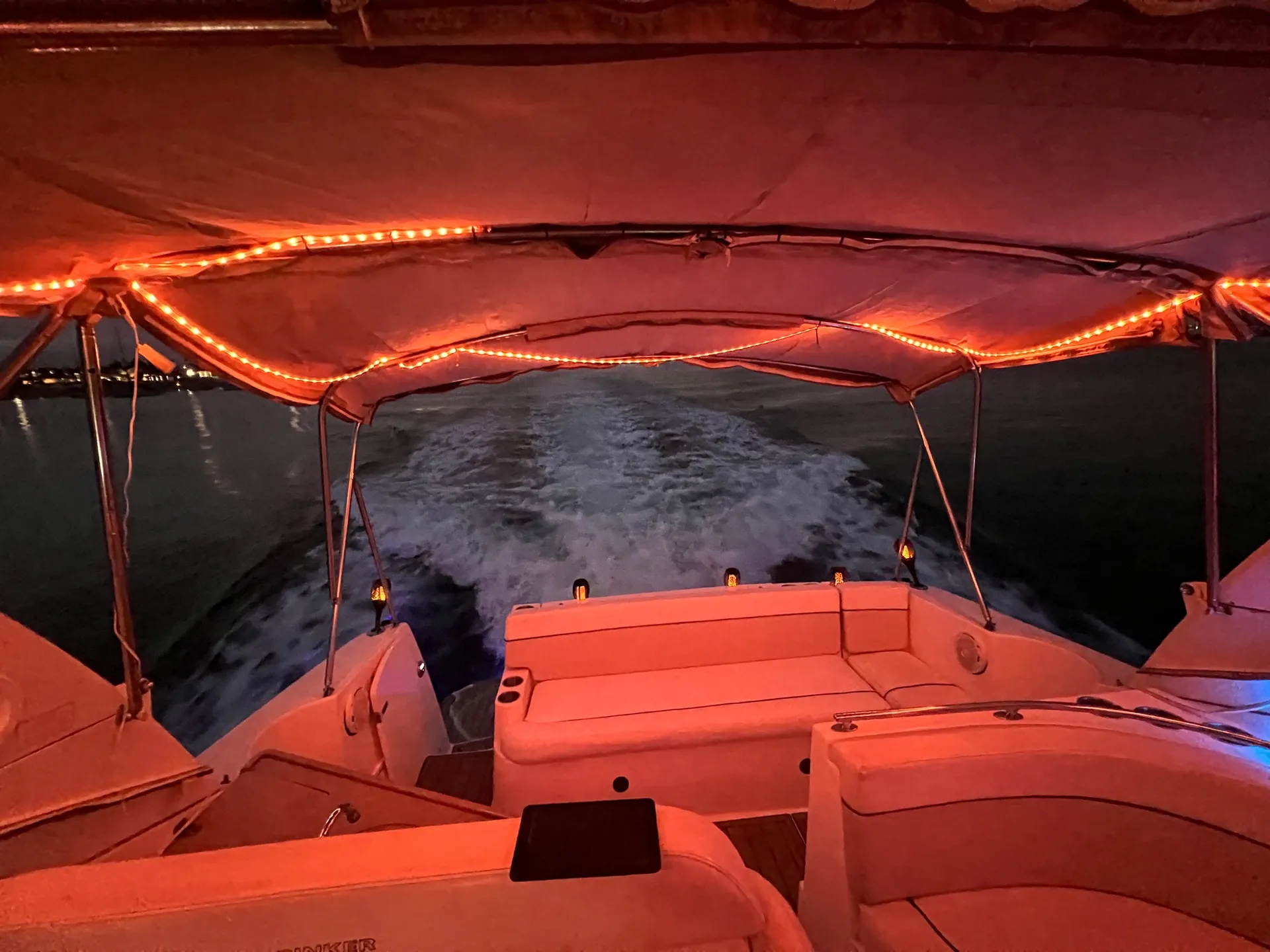 45' luxury cruiser for hire with licensed captain up to 12 guests!