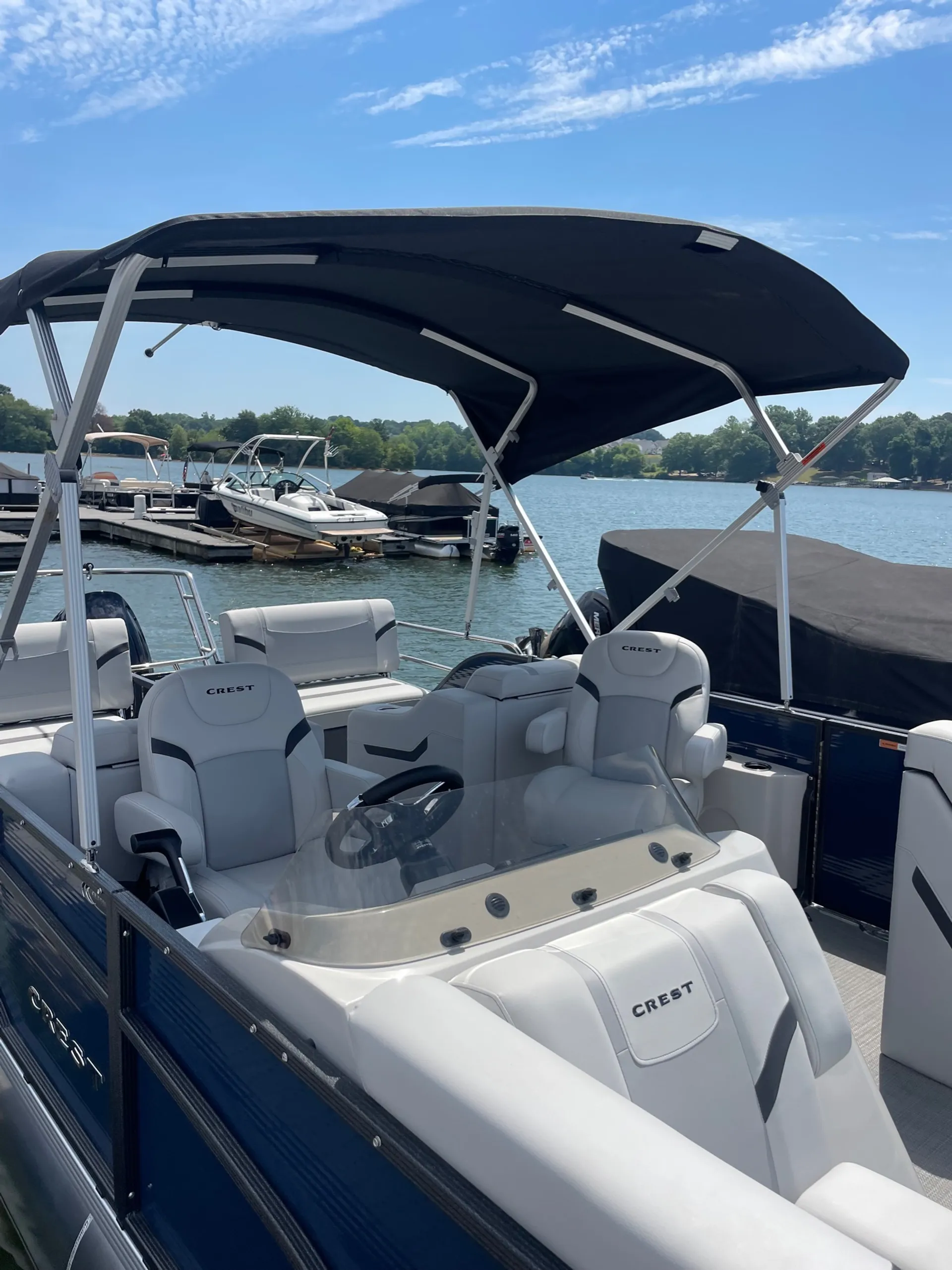 Brand New 2024 Crest Tritoon - Free Tube