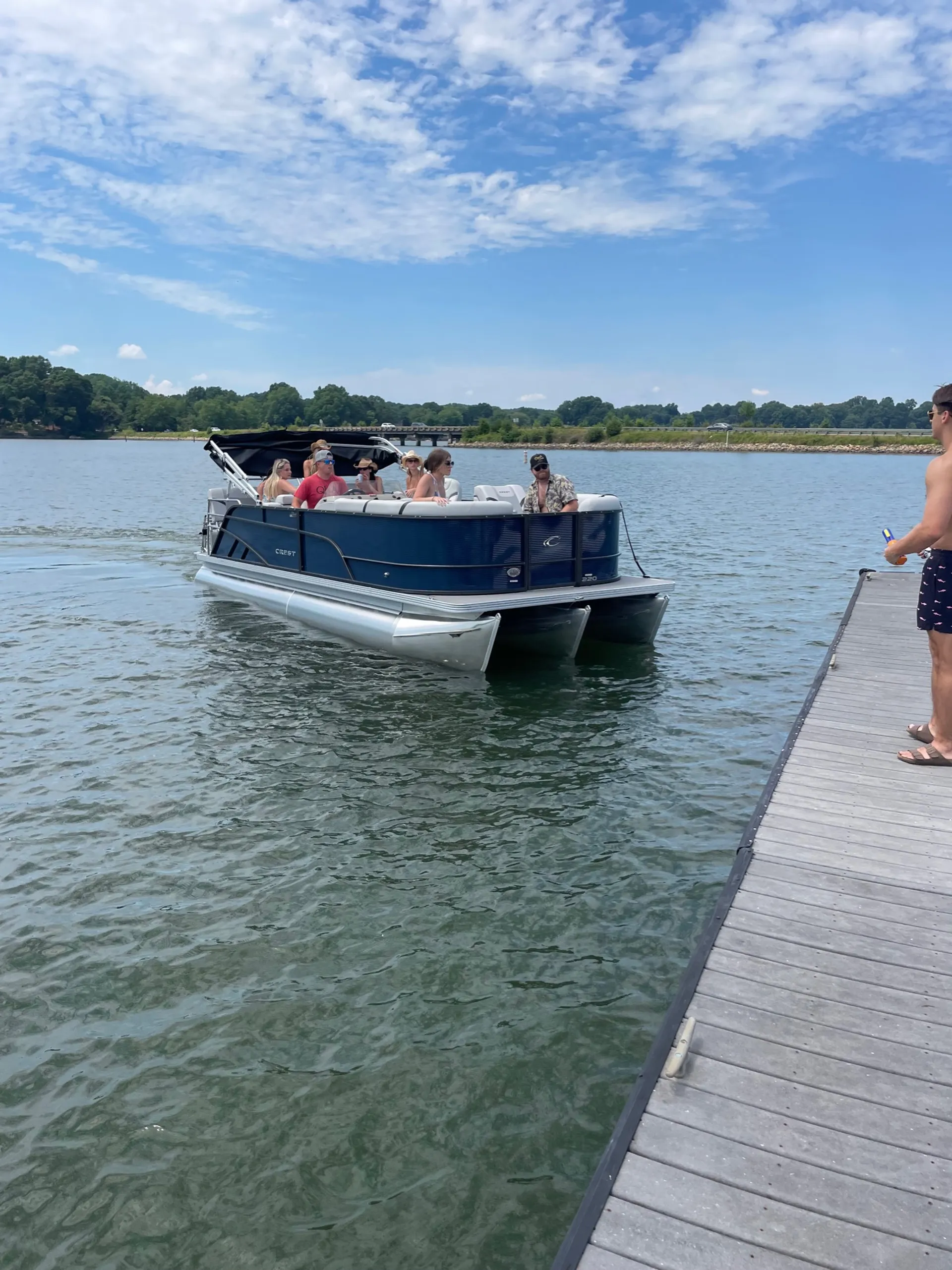 Brand New 2024 Crest Tritoon - Free Tube