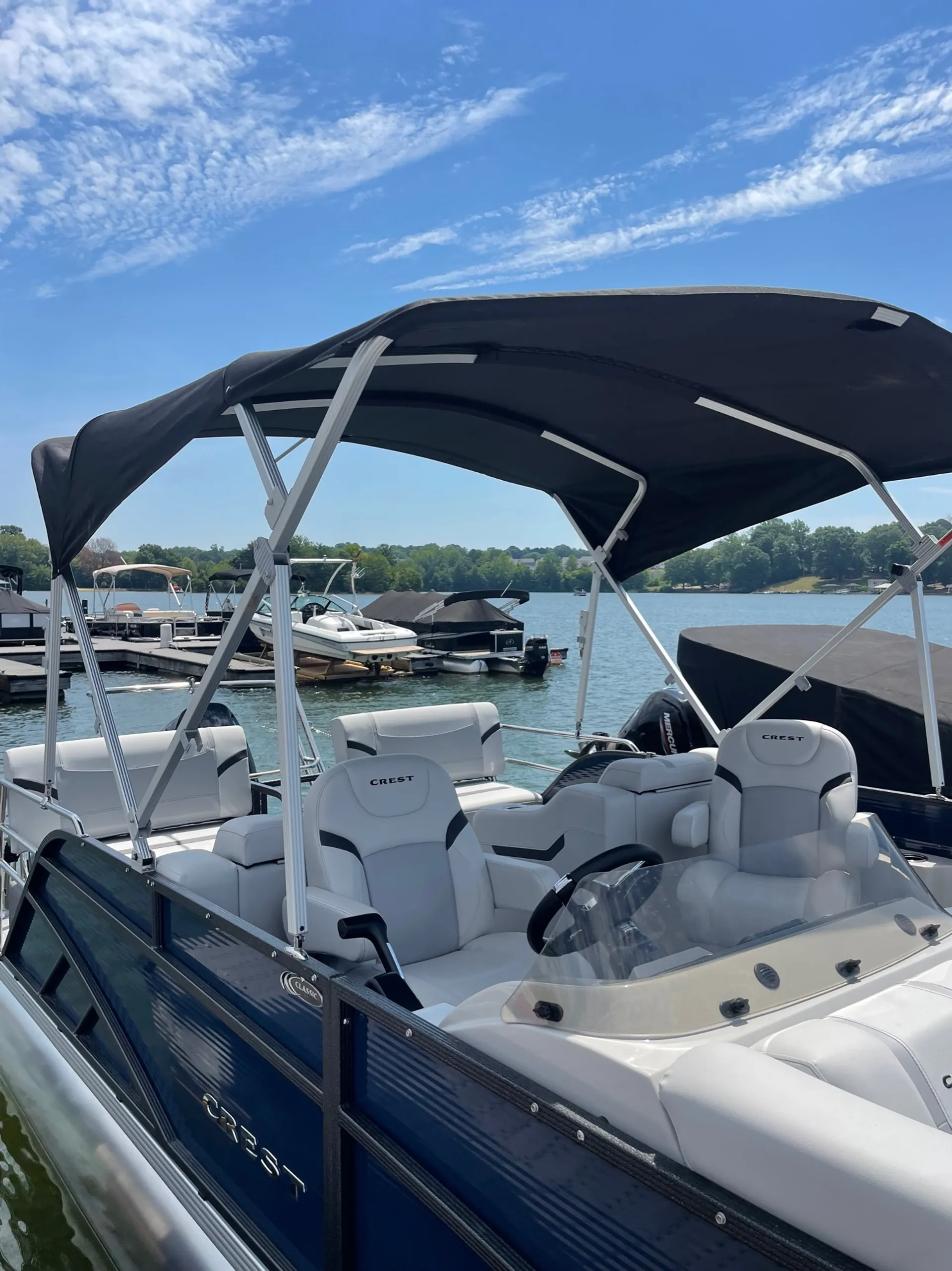 Brand New 2024 Crest Tritoon - Free Tube